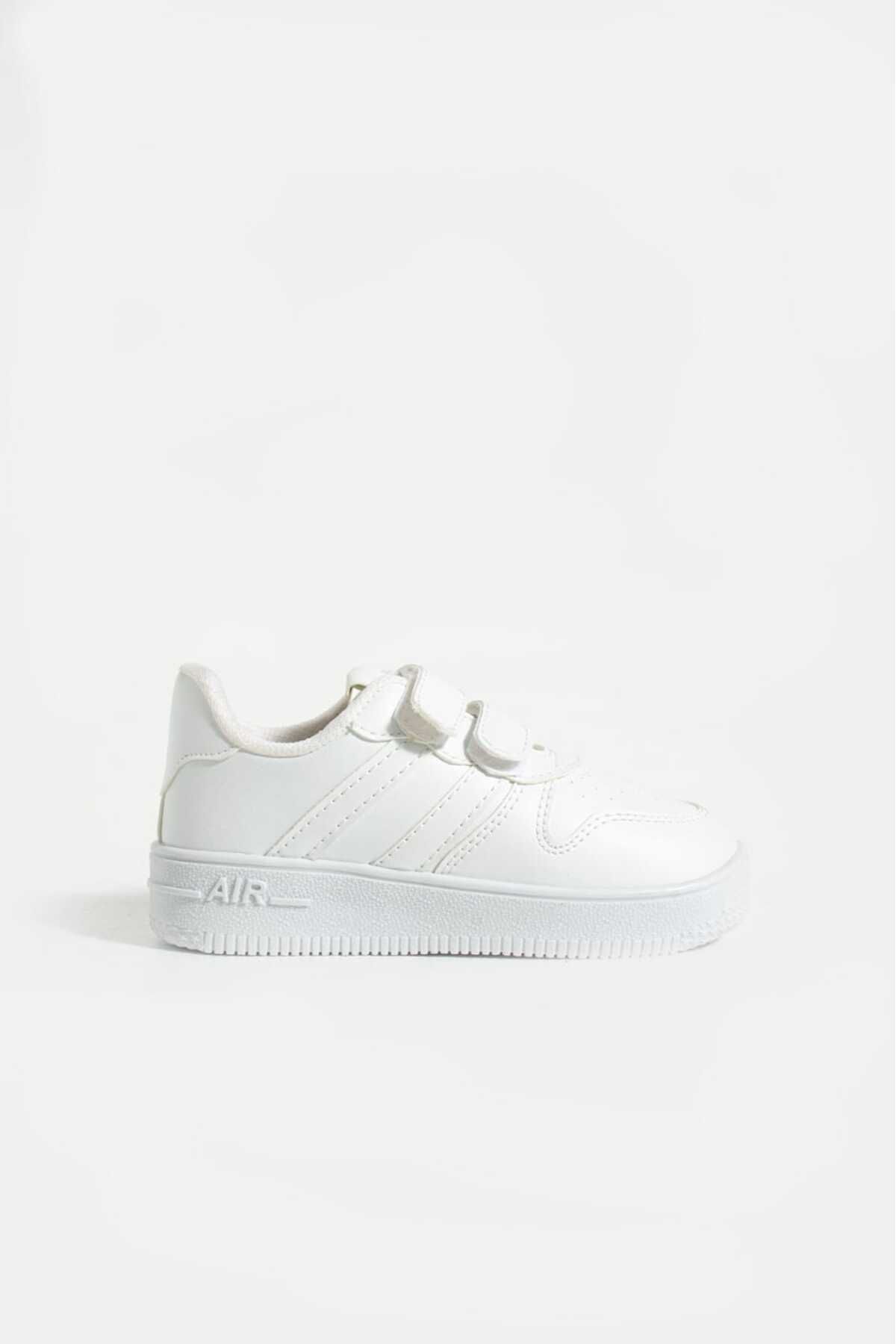 GAK RUN Unisex Çocuk Cırtlı Rahat Günlük Sneaker Spor Ayakkabı