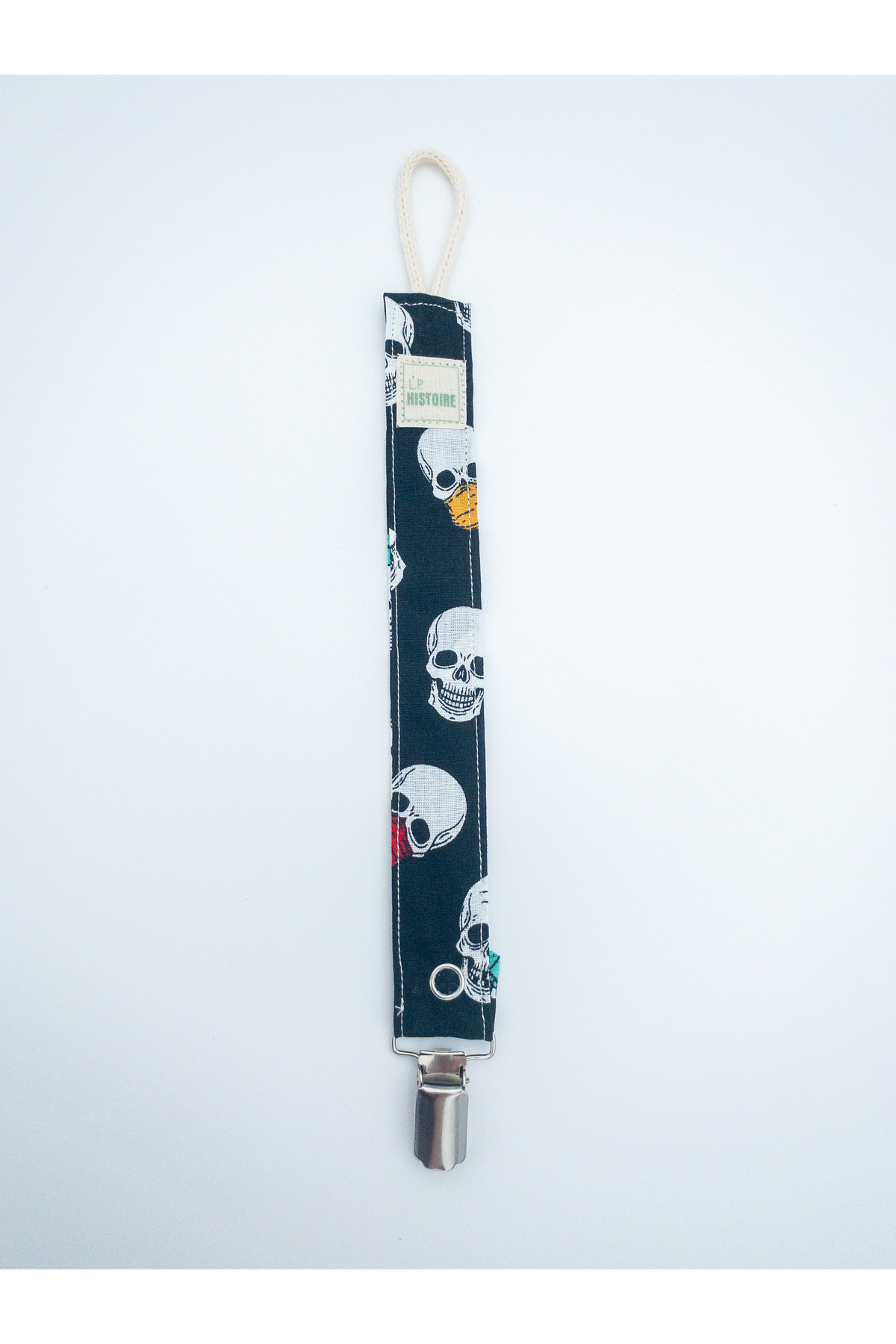 Le Petite Histoire Emzik Askısı Emzik Zinciri %100 Pamuk fotoğrafı 3 (önizleme)