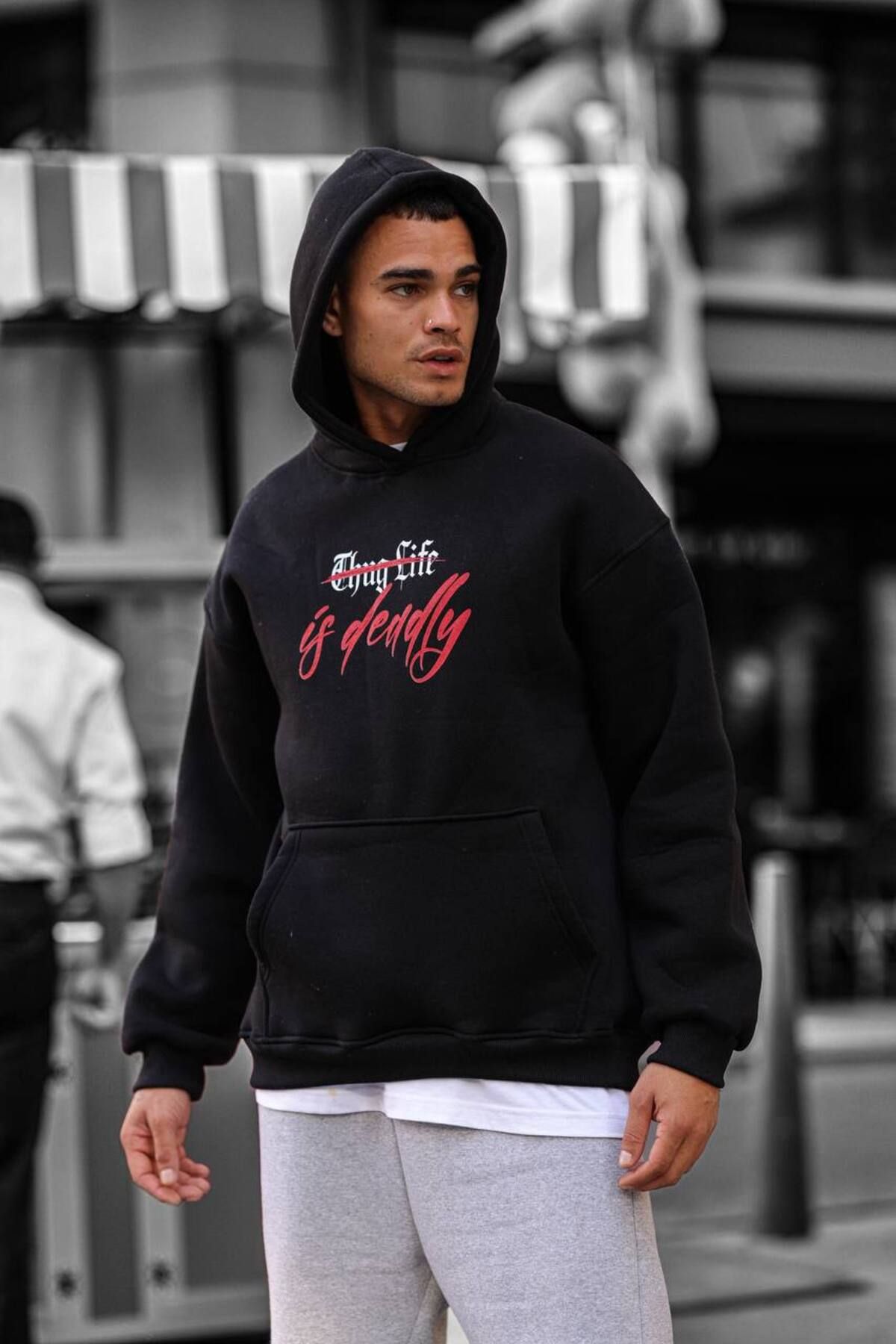 Black tupac hoodie discount
