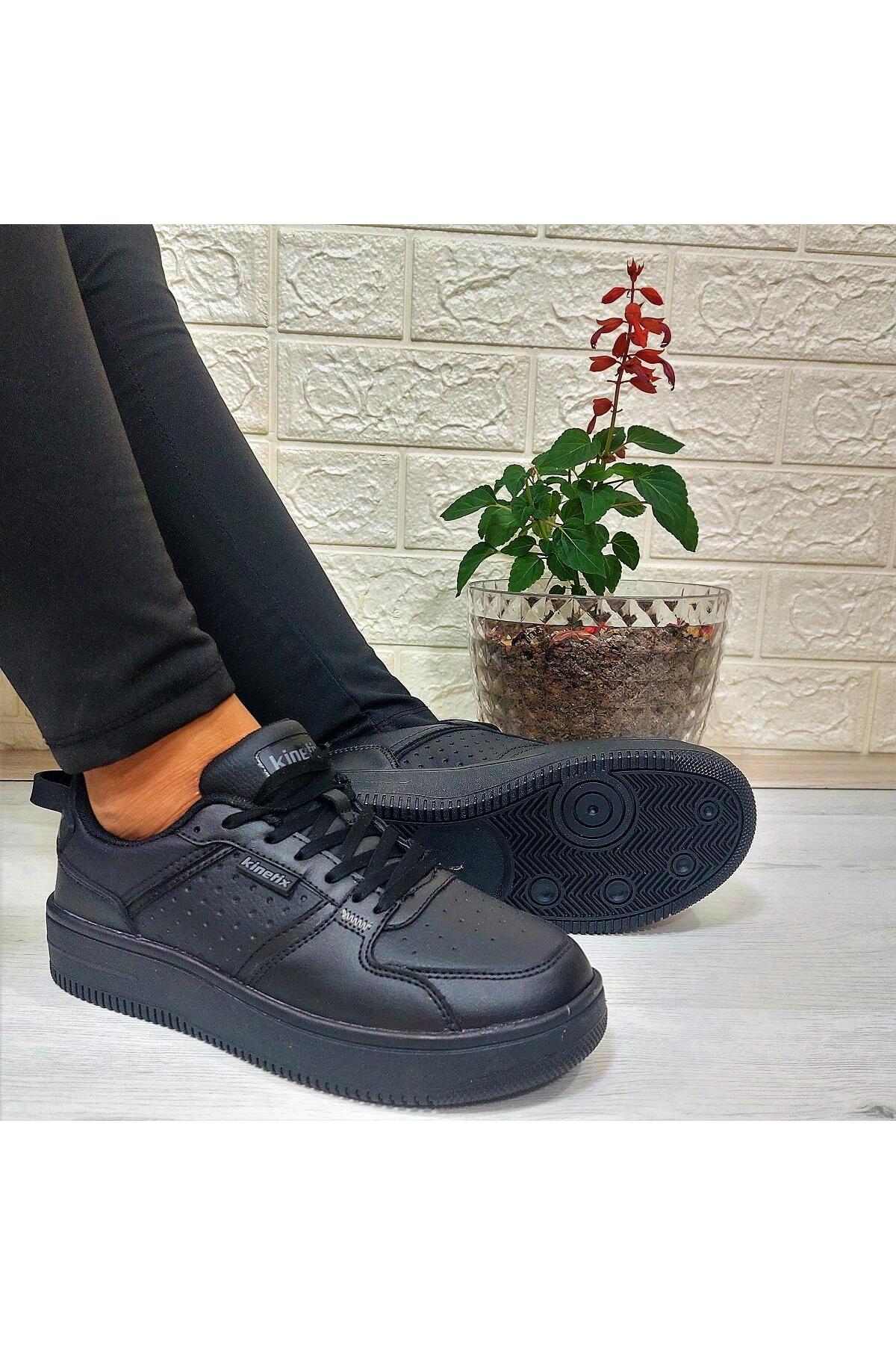 کفش ورزشی Enner Pu Black Comfort Fuspet Atom — مشکی AYKSAYAK-000624 — تصویر 3 از 8