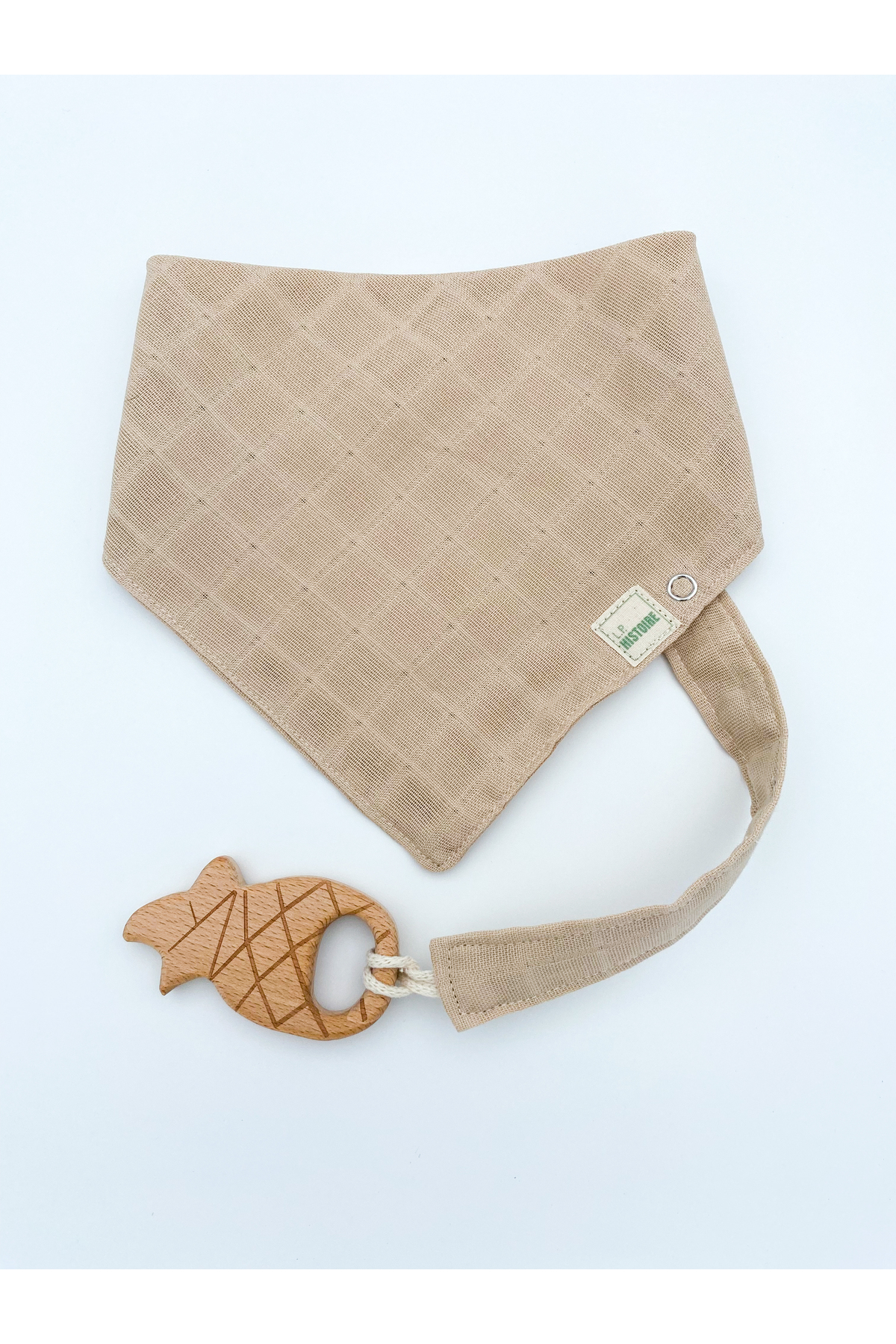 Le Petite Histoire Emzik Askısı (yıkanabilir) Ve Salya Fuları %100 Pamuk Müslin fotoğrafı 3 (önizleme)