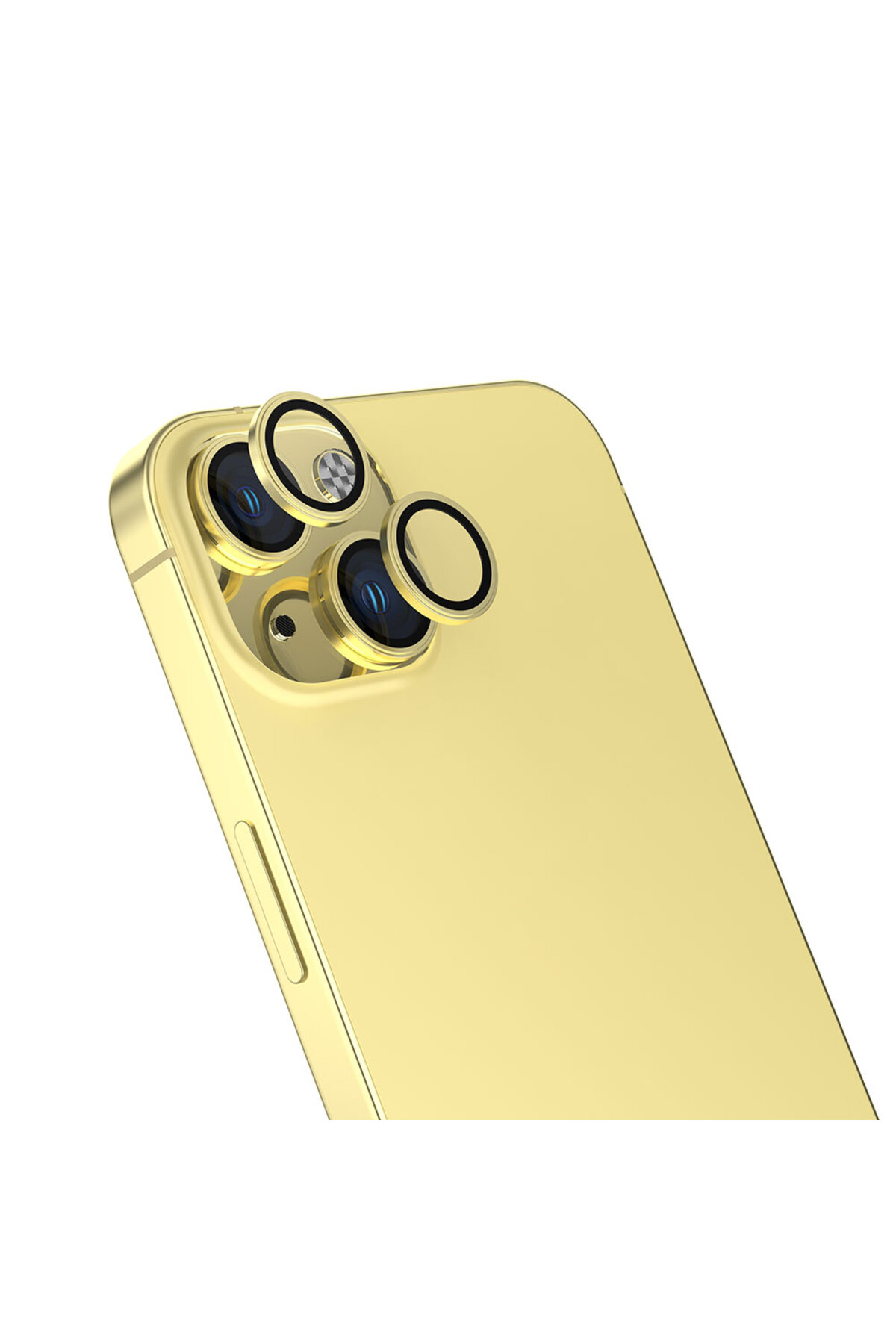iPhone 15 Compatible Camera Lens Protector Durable Color Metal Tempered Glass Camera Lens Protection