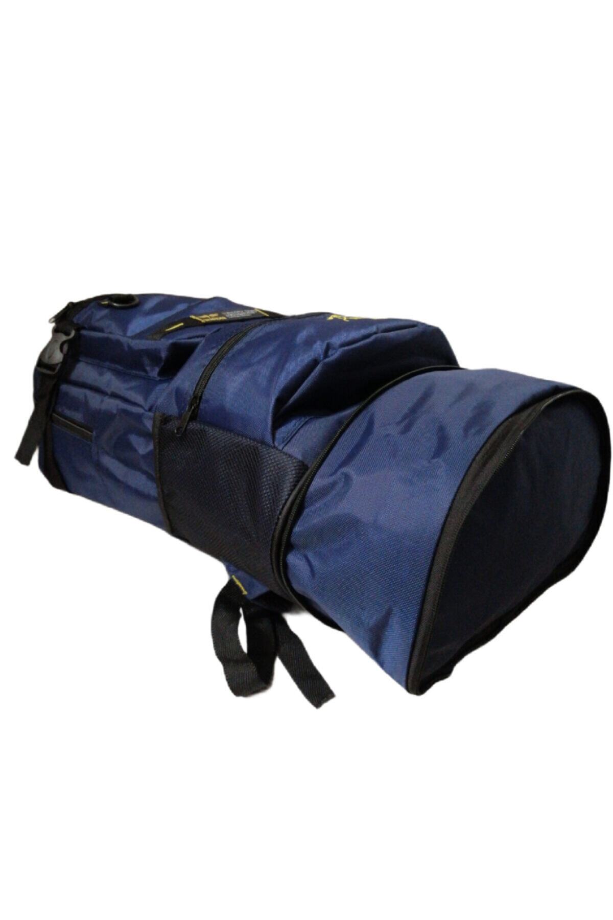 کوله پشتی زنانه آبی سرمه ای Sel Çanta | esc420065 اورجینال - تصویر 5