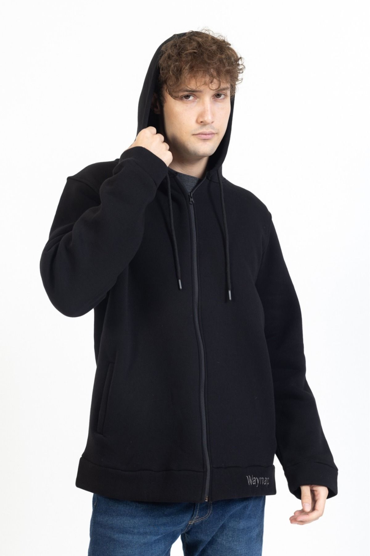 SuFd E Ticaret-3 thread Thick Full Zipper SweatCoat with Rasterized Inside 4