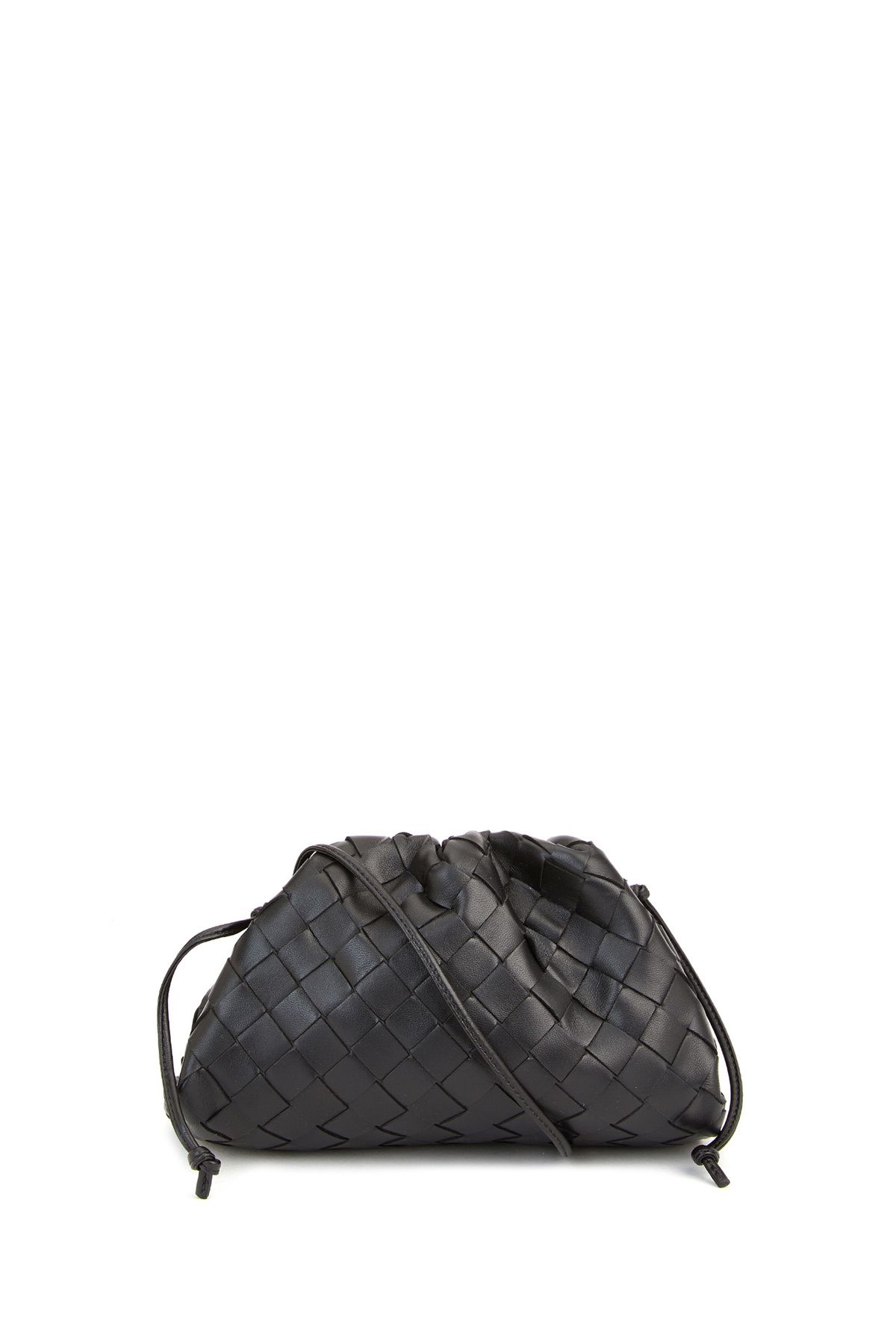 Bottega Veneta Mini Pouch Black Women s Leather Shoulder Bag Trendyol