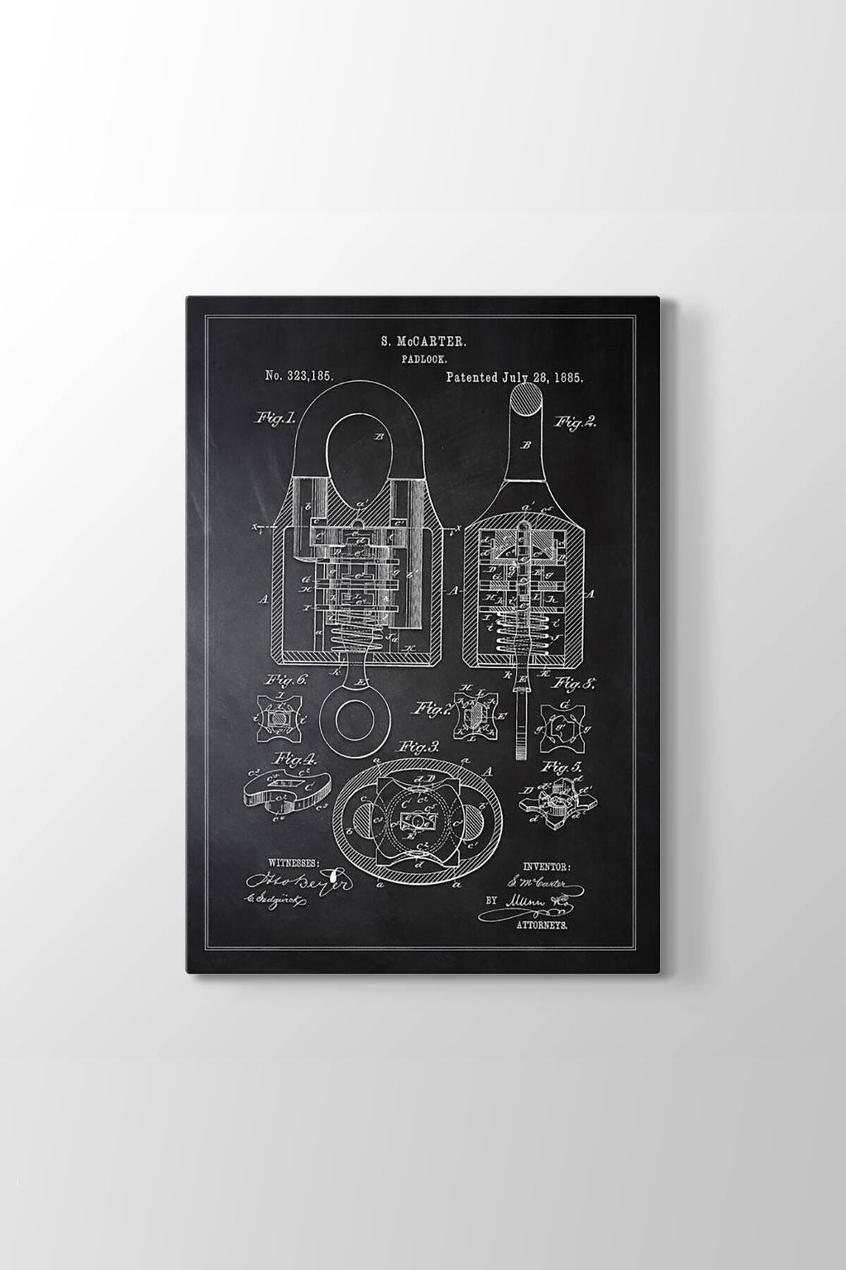 Asma Kilit Patent Tablosu (ÖLÇÜSÜ X cm)