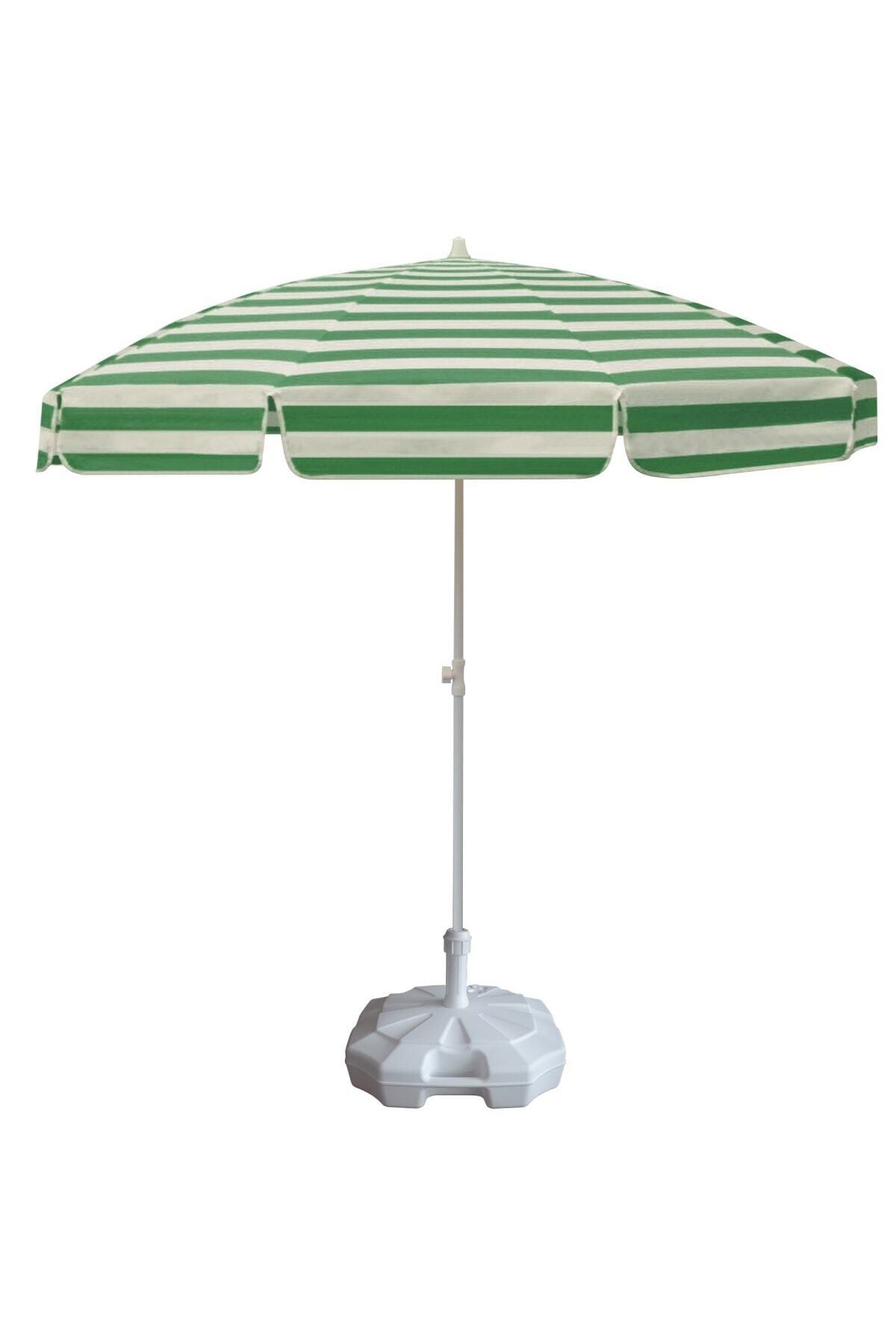 Striped Beach And Sun Umbrella 20 Liters Carrying Bag With Can Gift