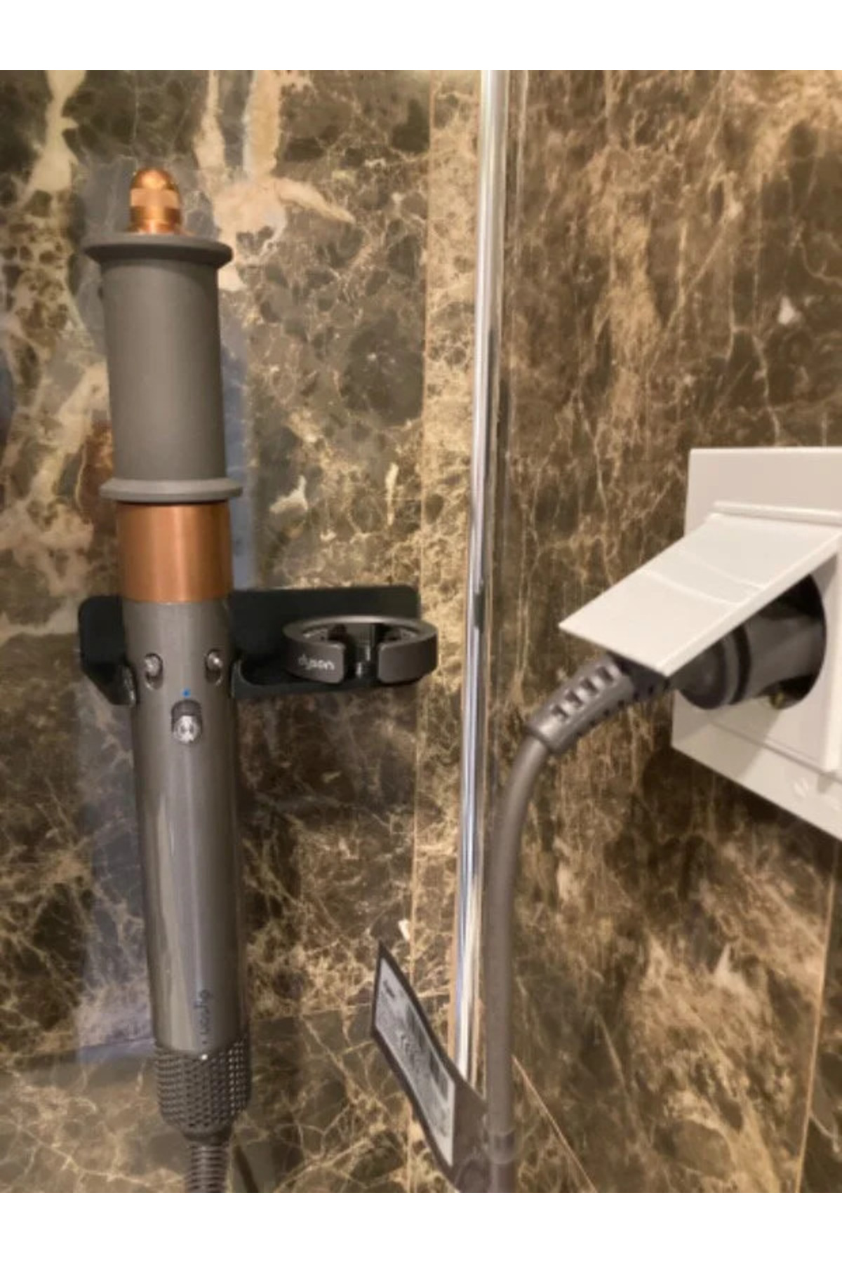 Genel Markalar Dyson Airwrap Tutucu Duvar Montaj Aparat Siyah Uyumlu