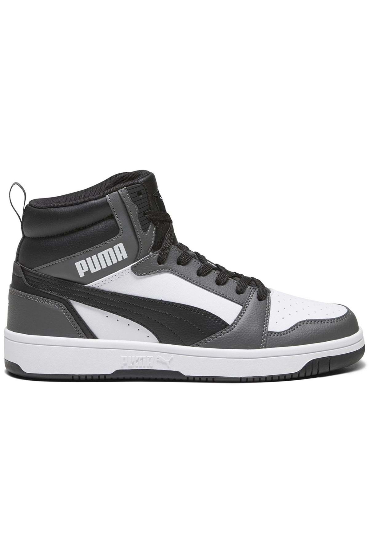 Puma Rebound V6392326 03 Jordan High top Unisex Sports Shoes WHITE BLACK Trendyol