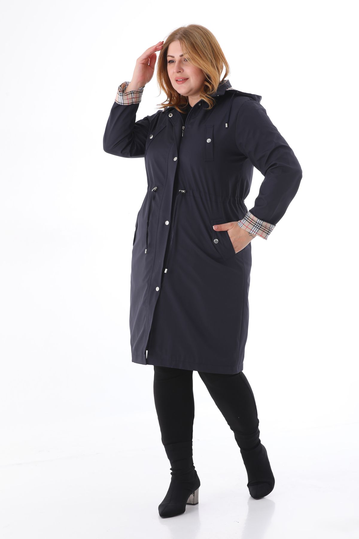 Water resistant hooded trench coat hotsell
