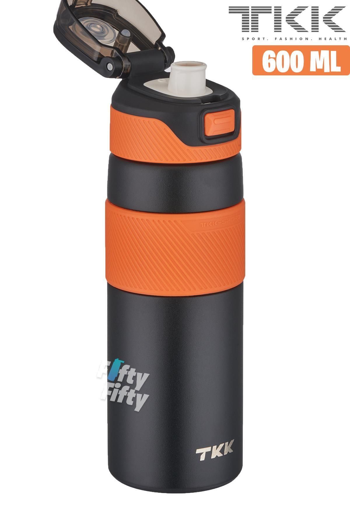 فلاسک مشکی TKK 600 میل از فولادهای اطلاعاتی روزمره تا 6 ساعت عایق Thermos 2002 Vagonlife