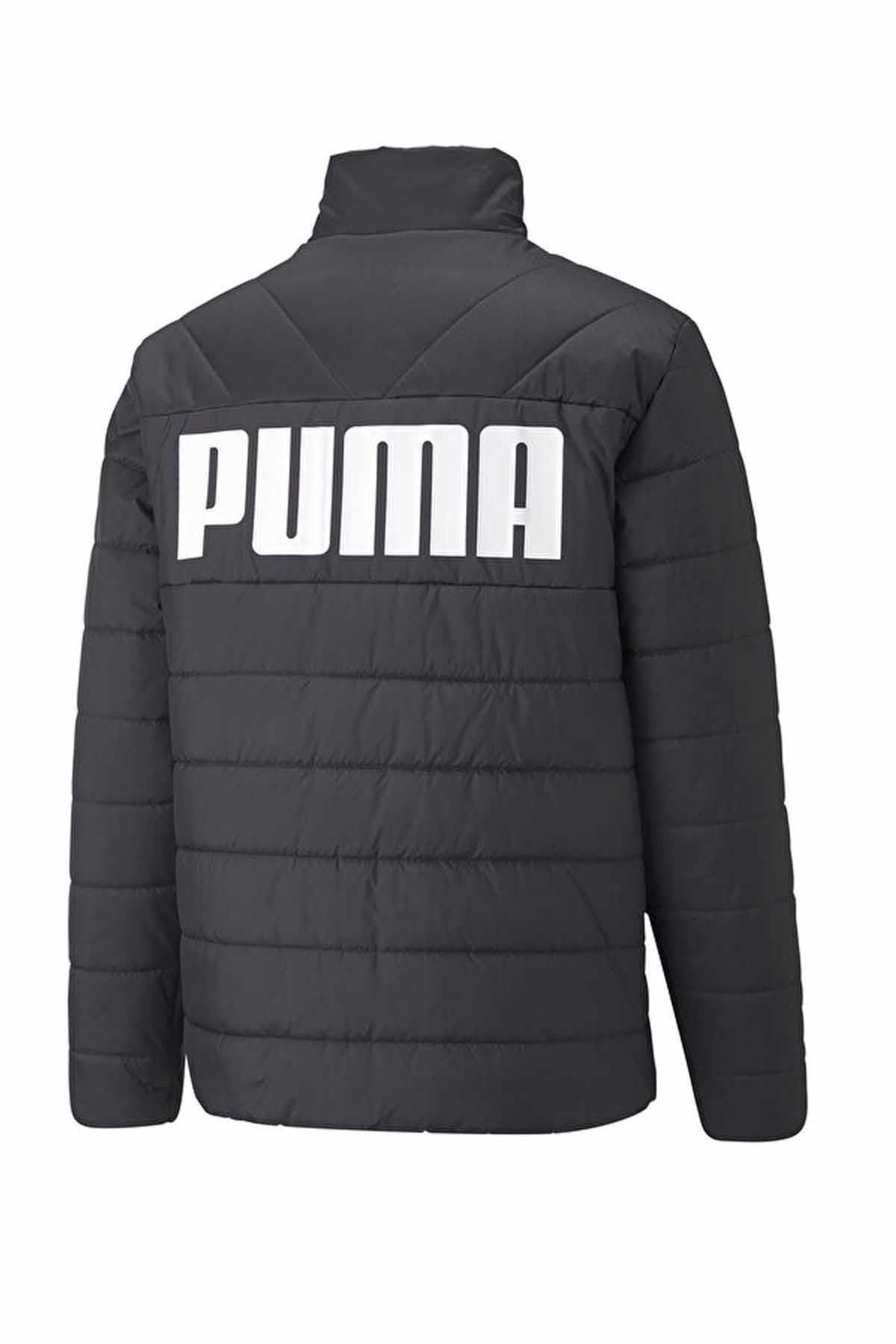Black and clearance white puma jacket