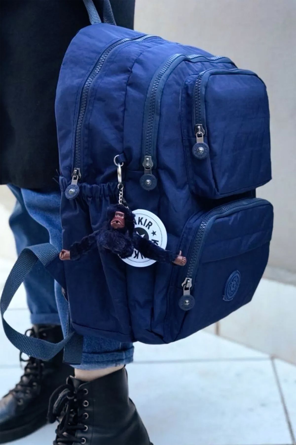 Klinkır-Rucsac unisex cu mai multe compartimente, cu volum mare, rezistent la apa de ploaie 2