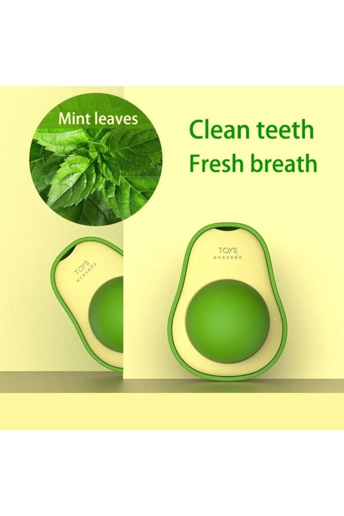 Catit-Natural Catnip Edible Catnip Herb Play Ball Toy Cat Avocado - 3