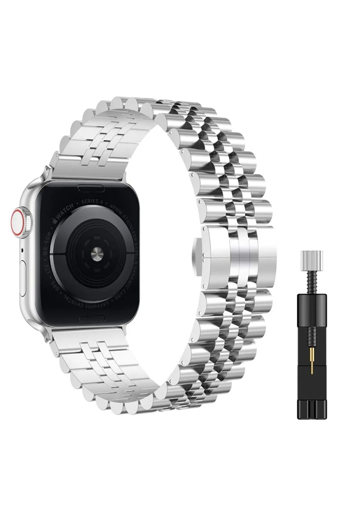 Rolex style apple watch band discount