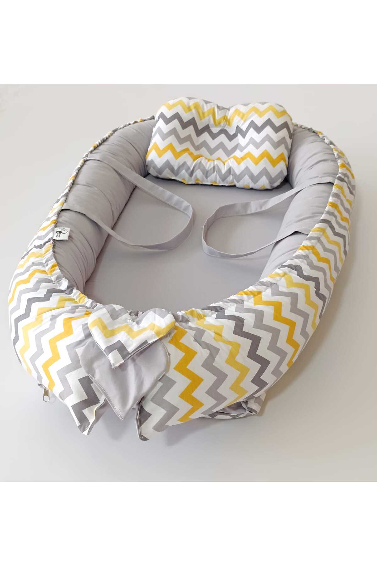 Yarence Babynest Ortobedik Anne Yanı Bebek Uyku Yatağı Ve Ergonomik Yastık fotoğrafı 6 (önizleme)