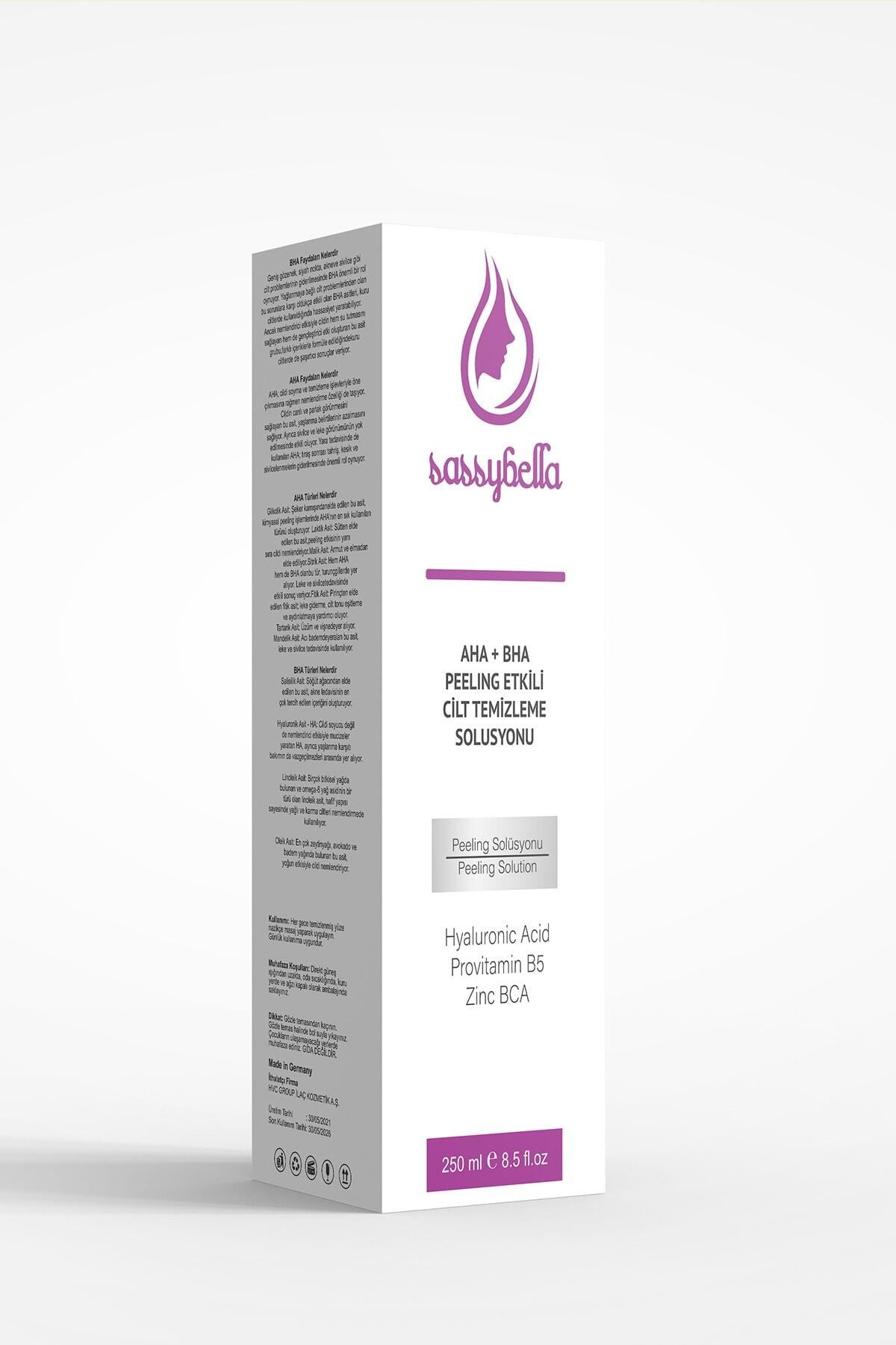Besame-Sassybella Aha+bha Peeling Effect Cleansing Solution 250 Ml 2