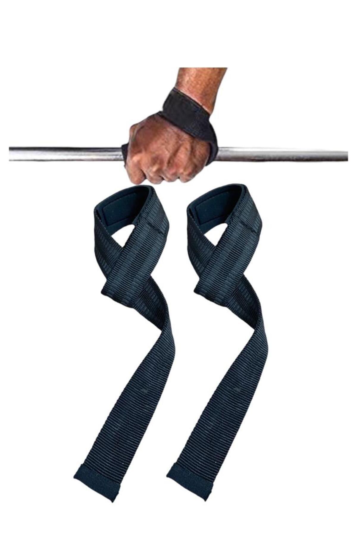 REMEGE Kaydırmaz Özellikli Ağırlık Kaldırma Kayışı Halter Strap Fitness Crossfit Ağırlık Kaldırma Kayışı