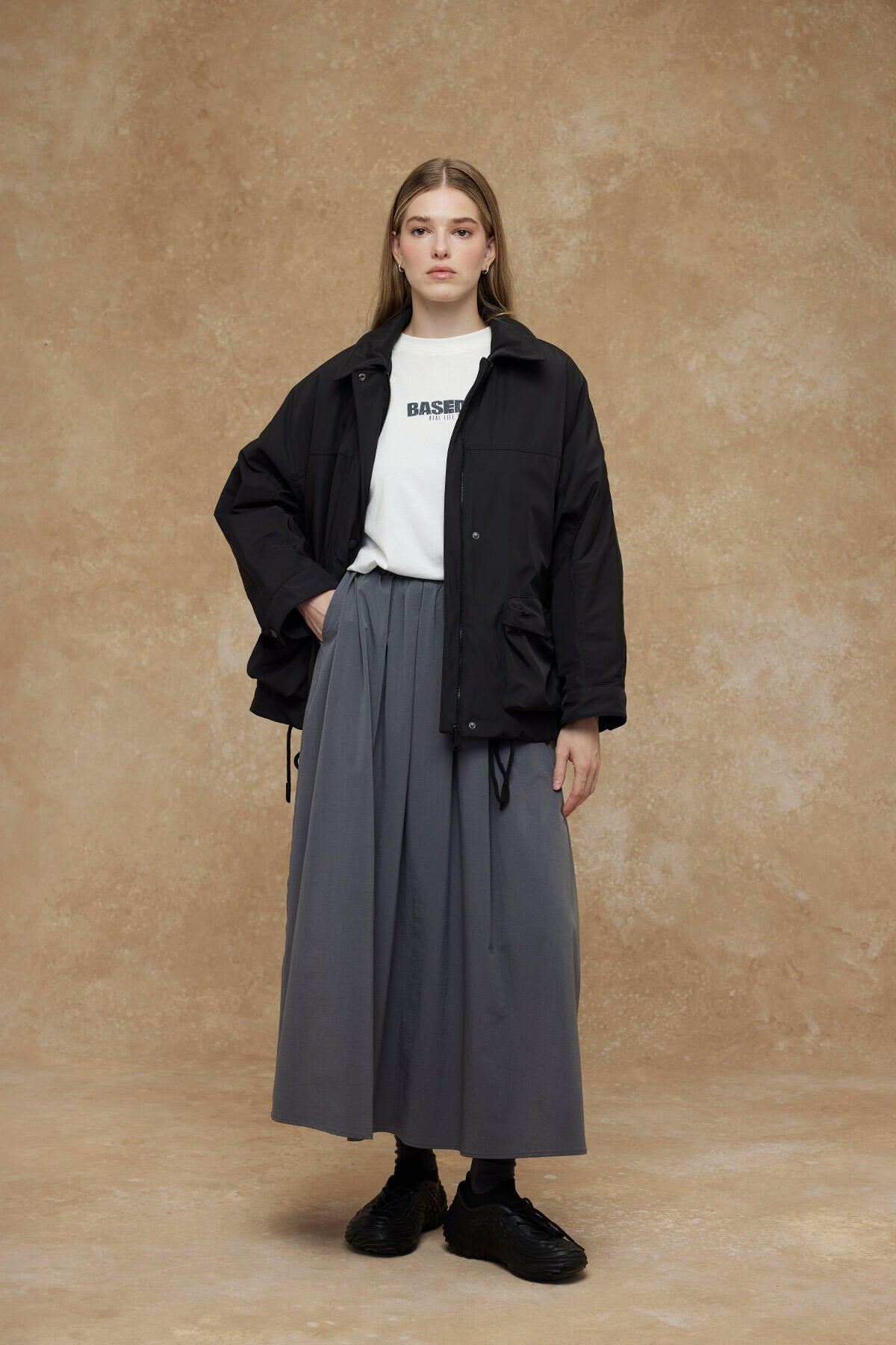 Manuka-OVERSIZE BOMBER COAT ČIERNY 5
