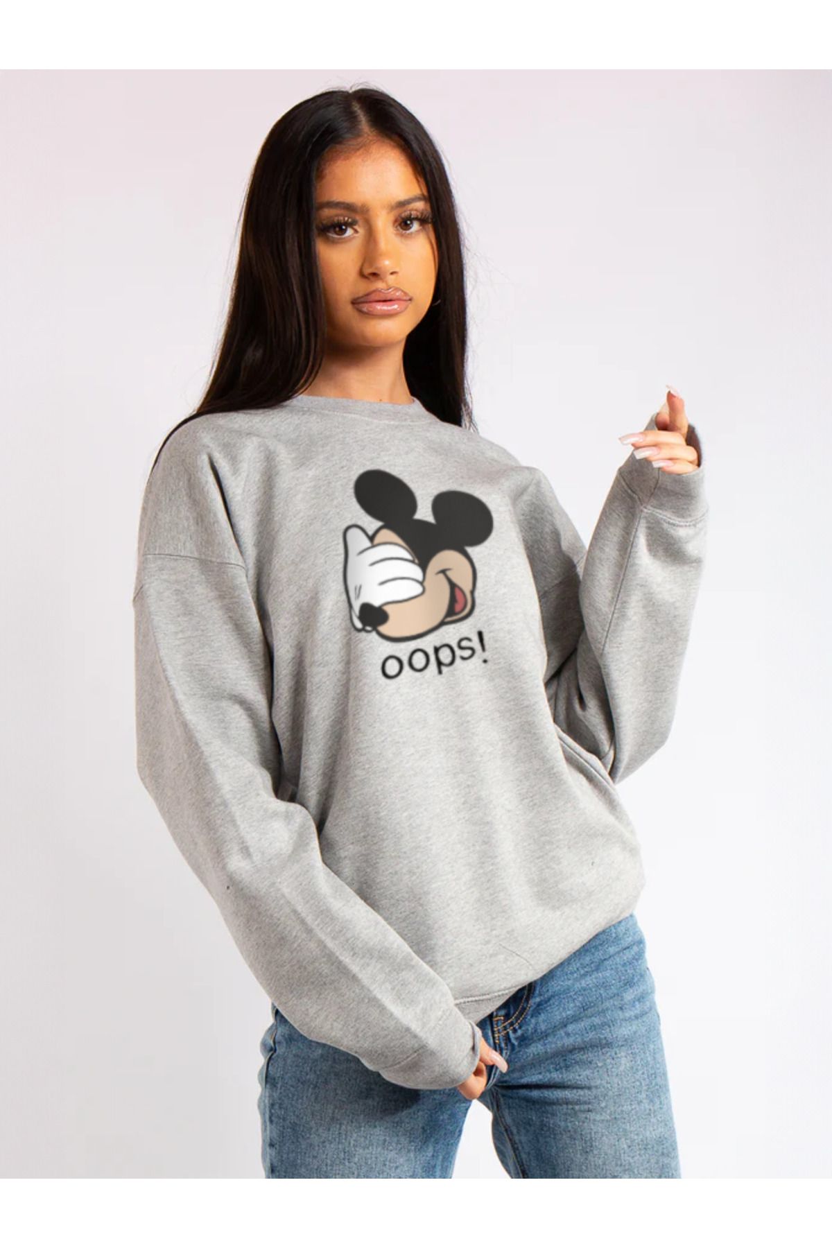 Womens mickey new arrivals mouse sweatshirt