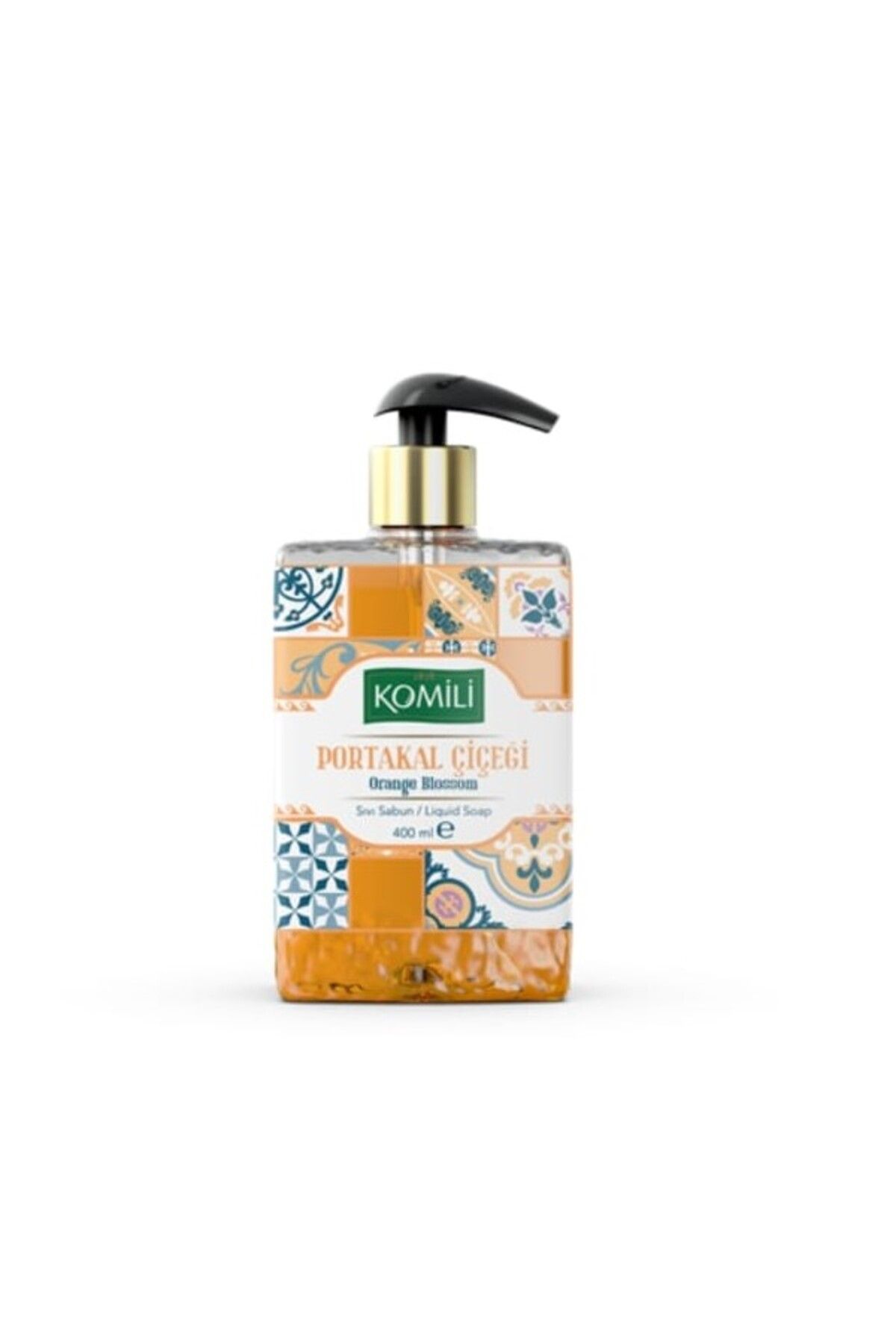 صابون مایع شکوفه پرتقال ممتاز - معطر پرتقال - 400 میلی لیتر * 6 عدد Komili