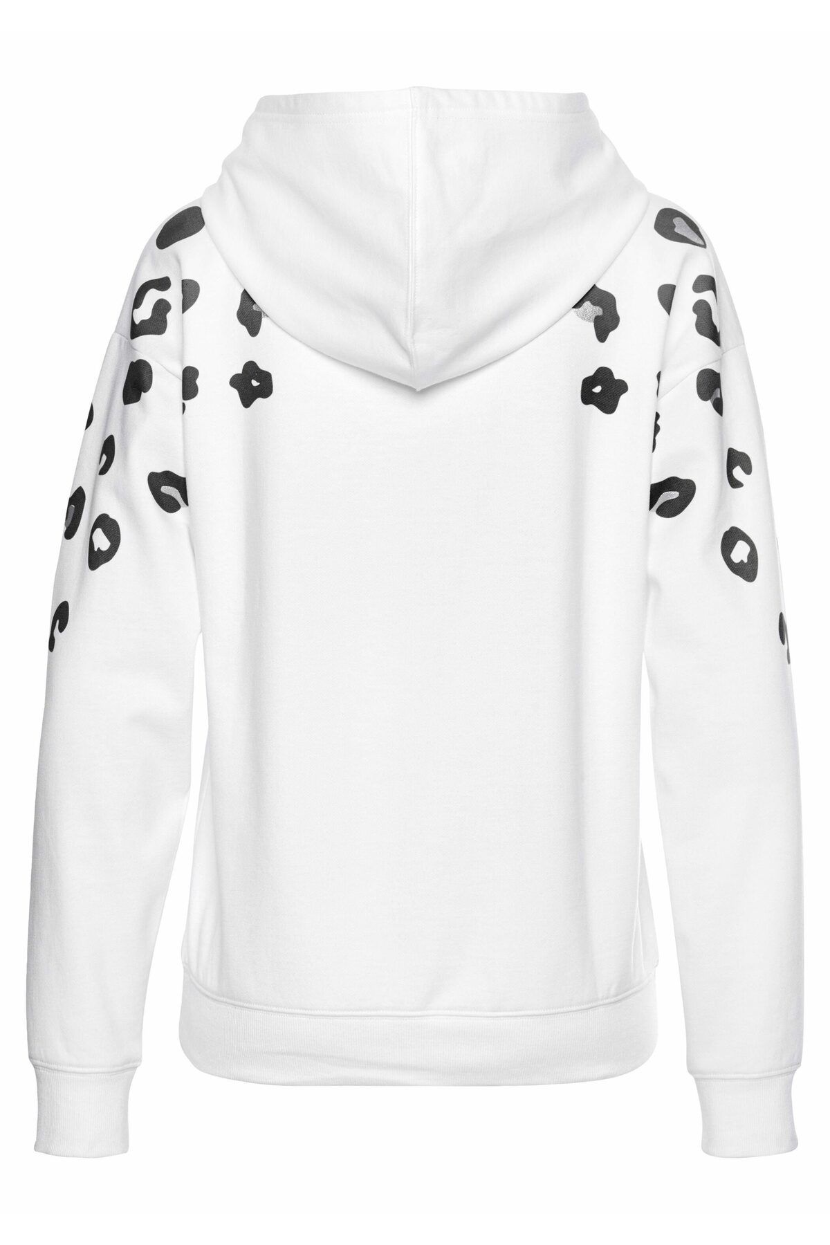 BENCH Sweatshirt - Trendyol Weiß Regular - - Fit