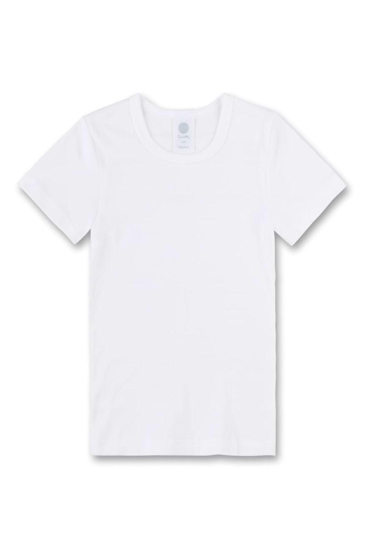 Sanetta Kinder Unterhemd - Kurzarm, Trendyol T-Shirt, Baumwolle, unisex, einfarbig 