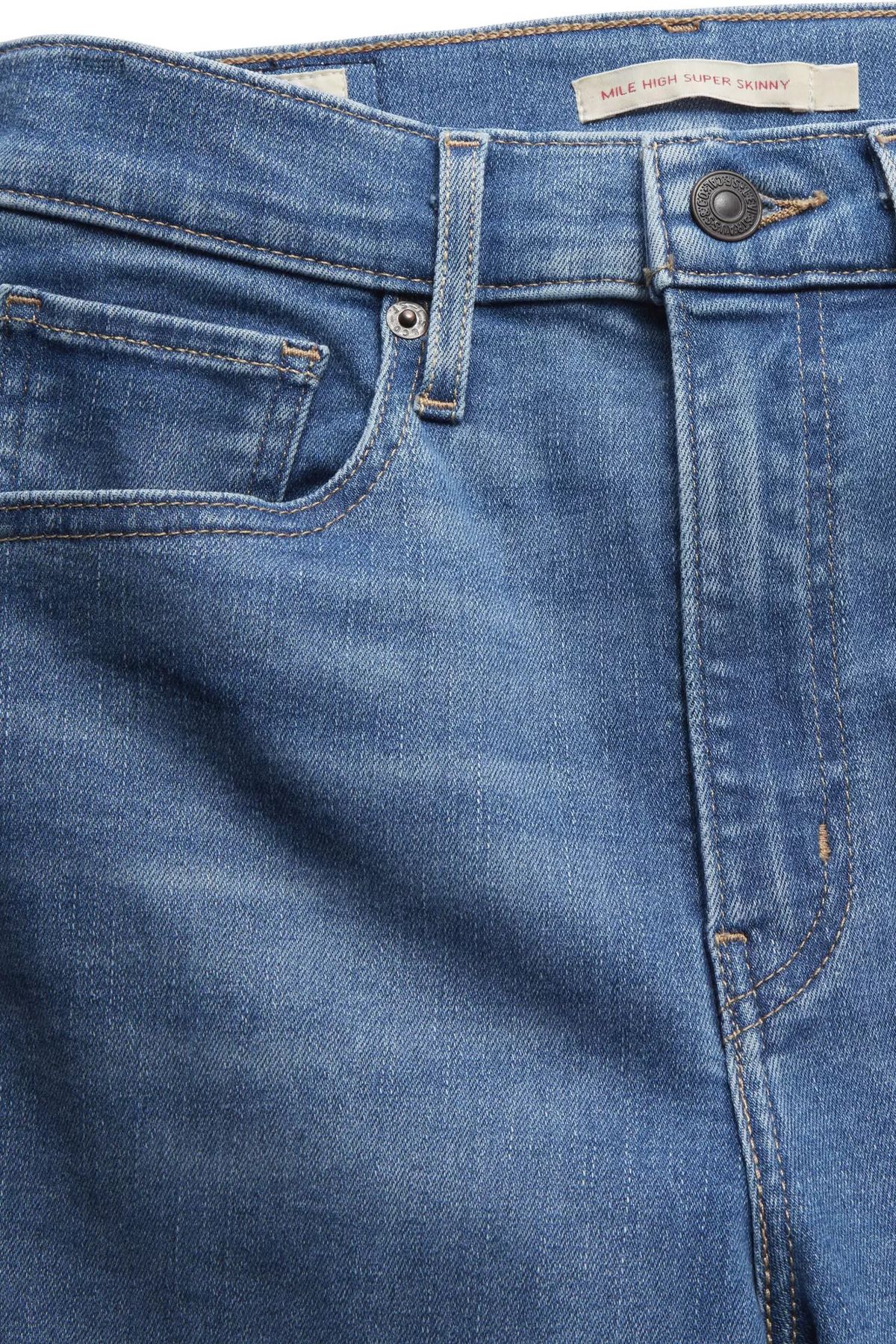 Levi's شلوار جین زنانه Mile High Super Skinny - ترکیب ونیز
