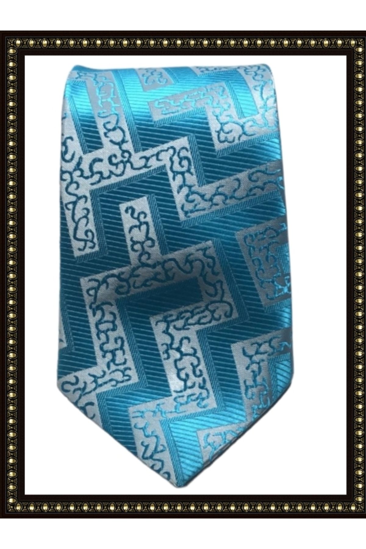 crispino-Mink Patterned Tie 2