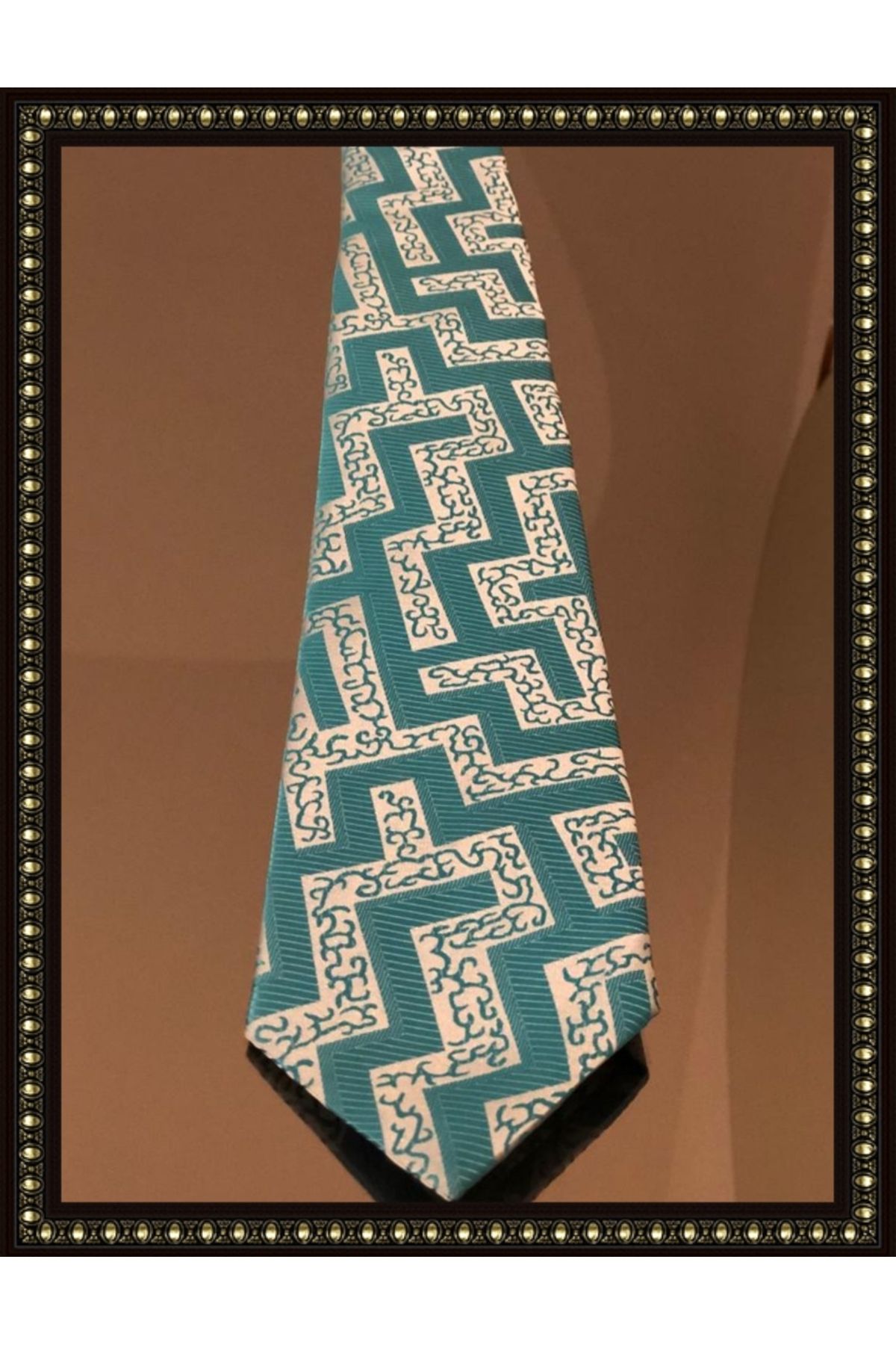 crispino-Mink Patterned Tie 4