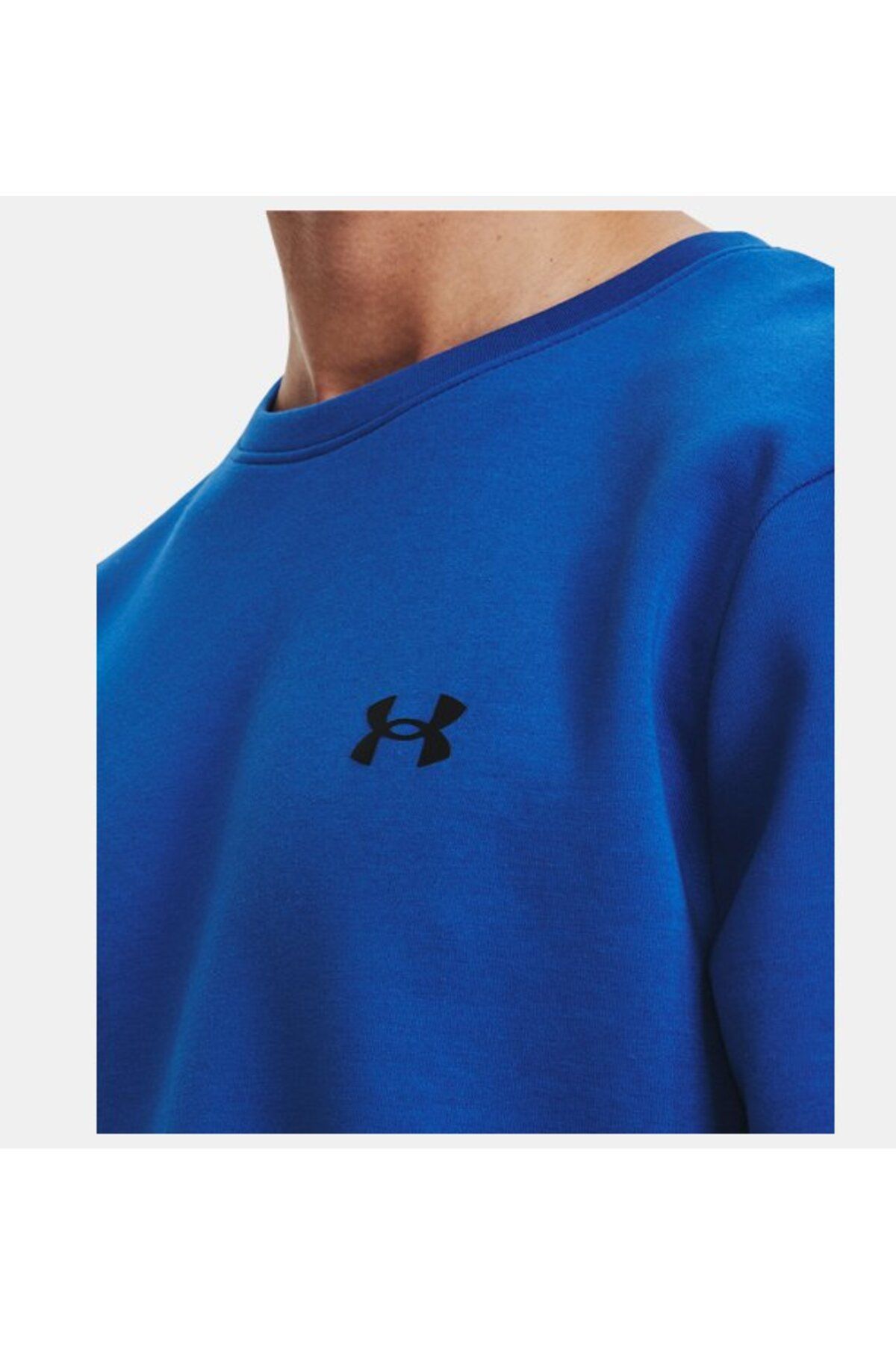 سویشرت آبی مردانه یقه دوچرخه غیر قابل توقف UA 1381688 400 Under Armour