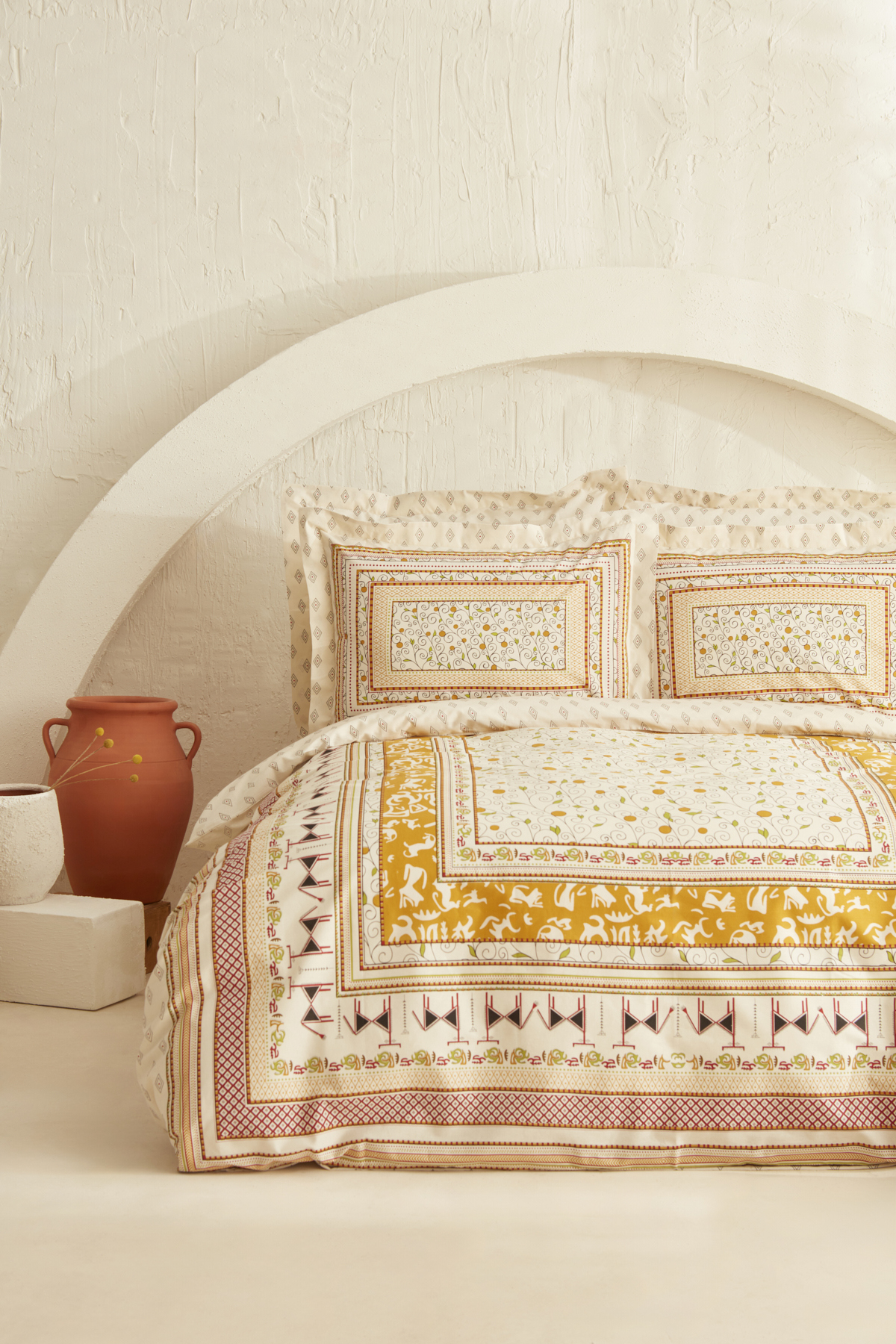 سرویس روتختی  زرد کاراجا هومKaraca Home | 200.20.01.0002 اورجینال - تصویر 2