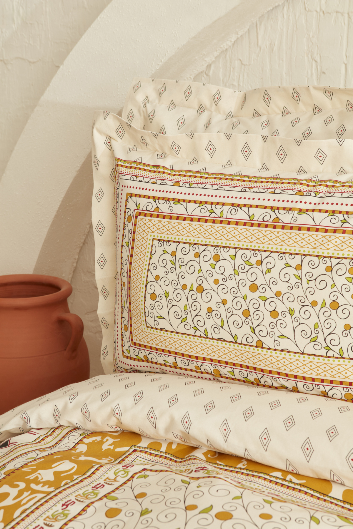سرویس روتختی  زرد کاراجا هومKaraca Home | 200.20.01.0002 اورجینال - تصویر 4