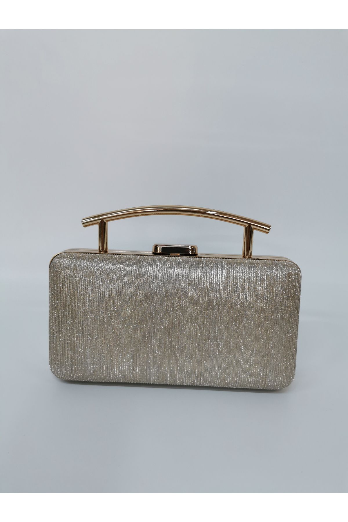 Pewter clutch store evening bag