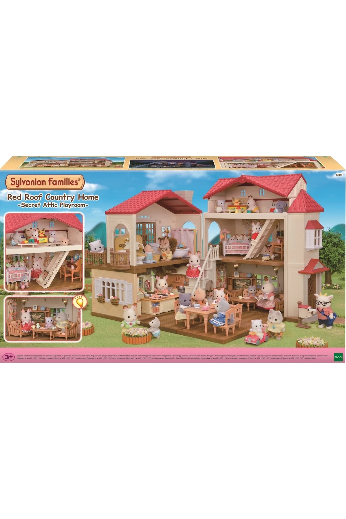 Sylvanian Дом Со Светом Купить
