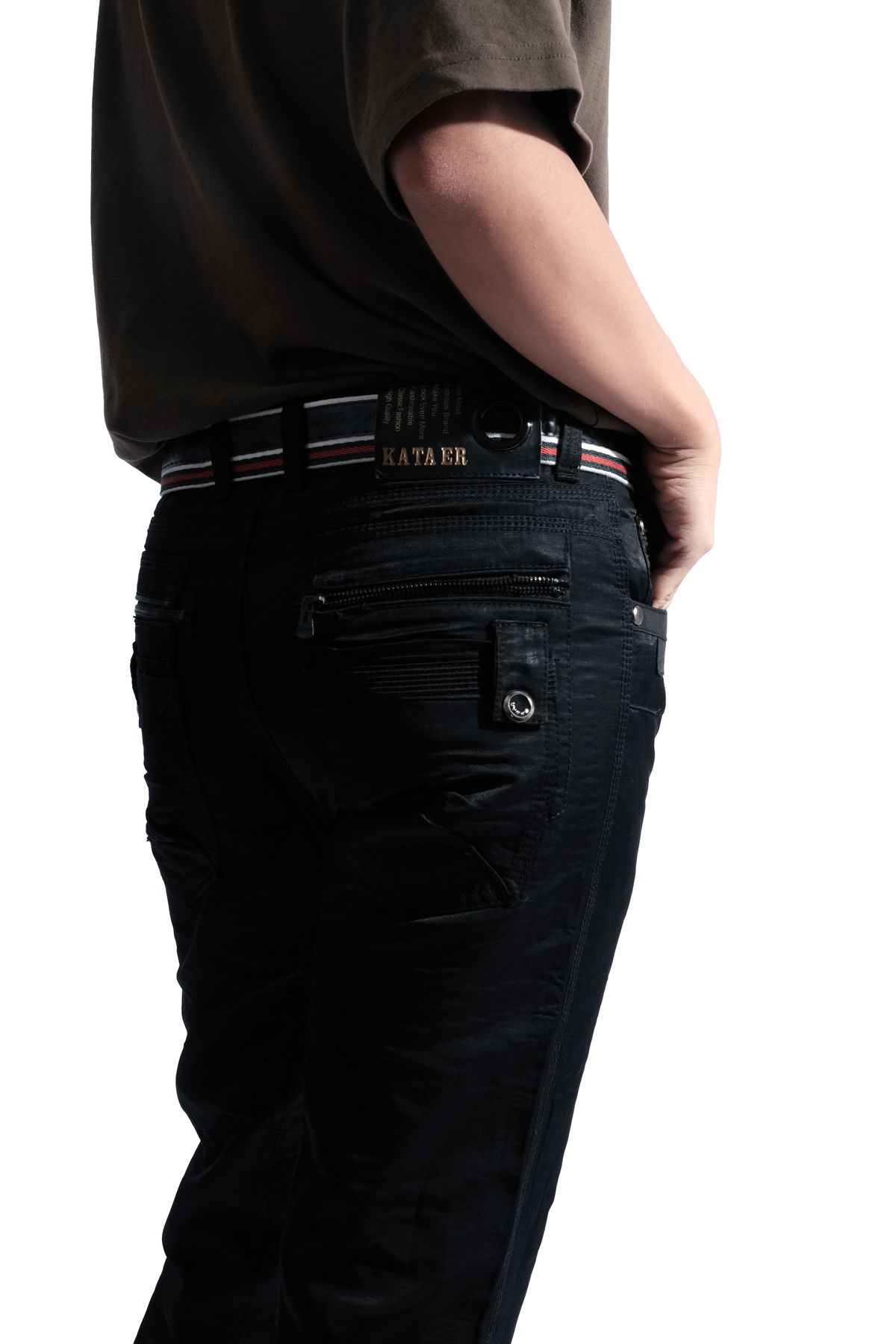 KonforA-KataEr Palazzo Blugi Barbati Pantaloni Tactici Vara Iarna 4 Sezoane 7