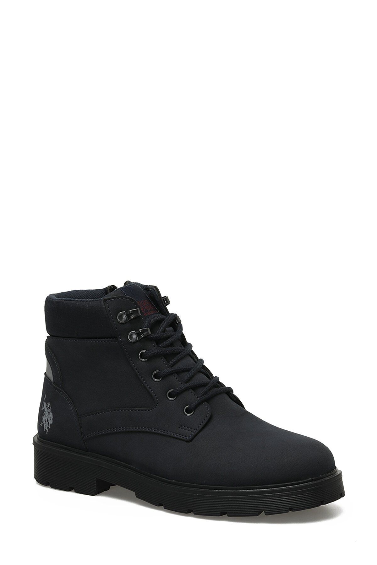 U.S. Polo Assn. FORREST 3PR Navy Blue Men s Biker Boots Trendyol