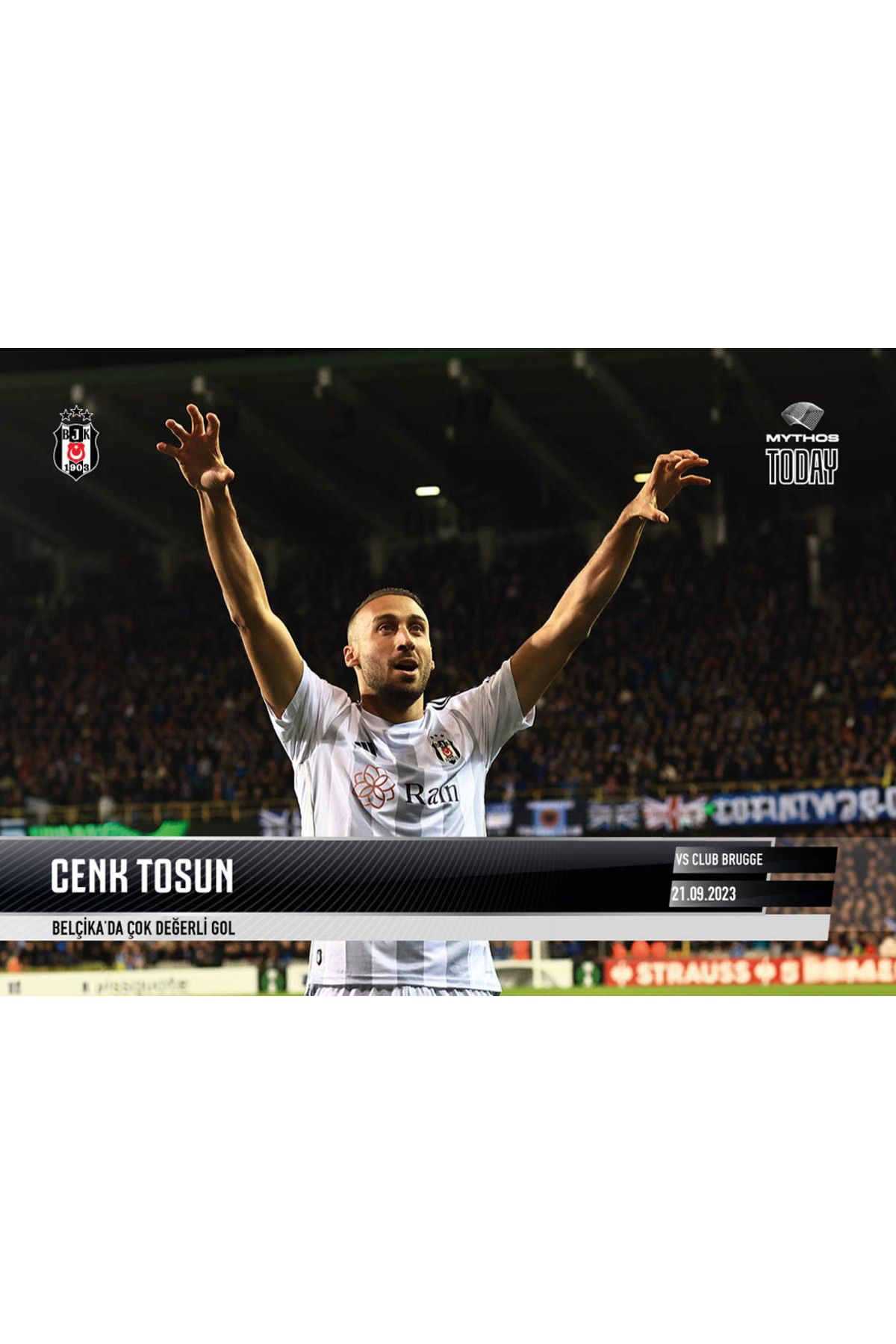 Mythos Cards CENK TOSUN / Very Valuable Last Minute Goal in Belgium -  Trendyol
