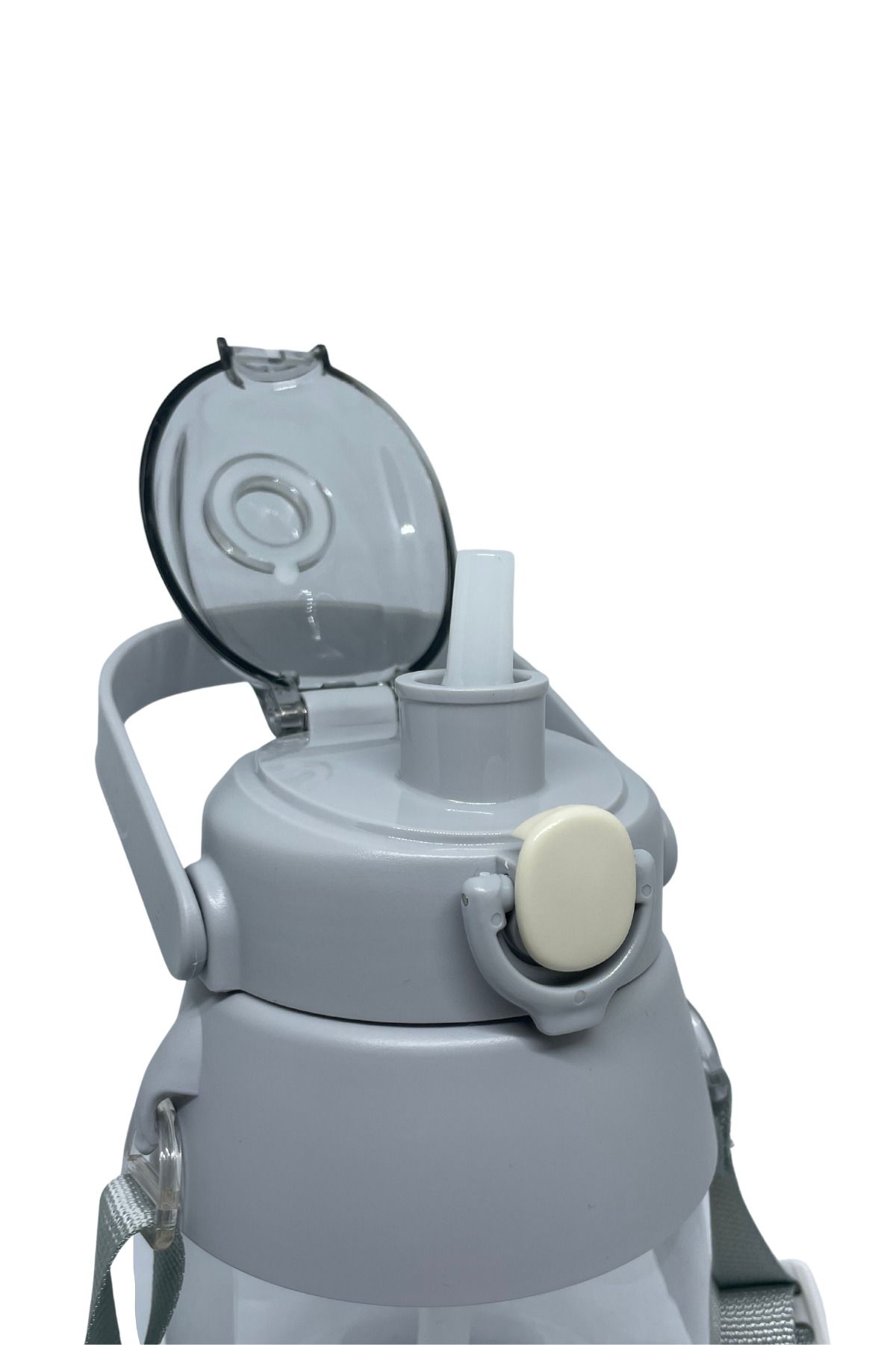 Shotay-1000ml Hanging Flask with Locked Lid and Straw Does Not Cause Smell and Leakage 2