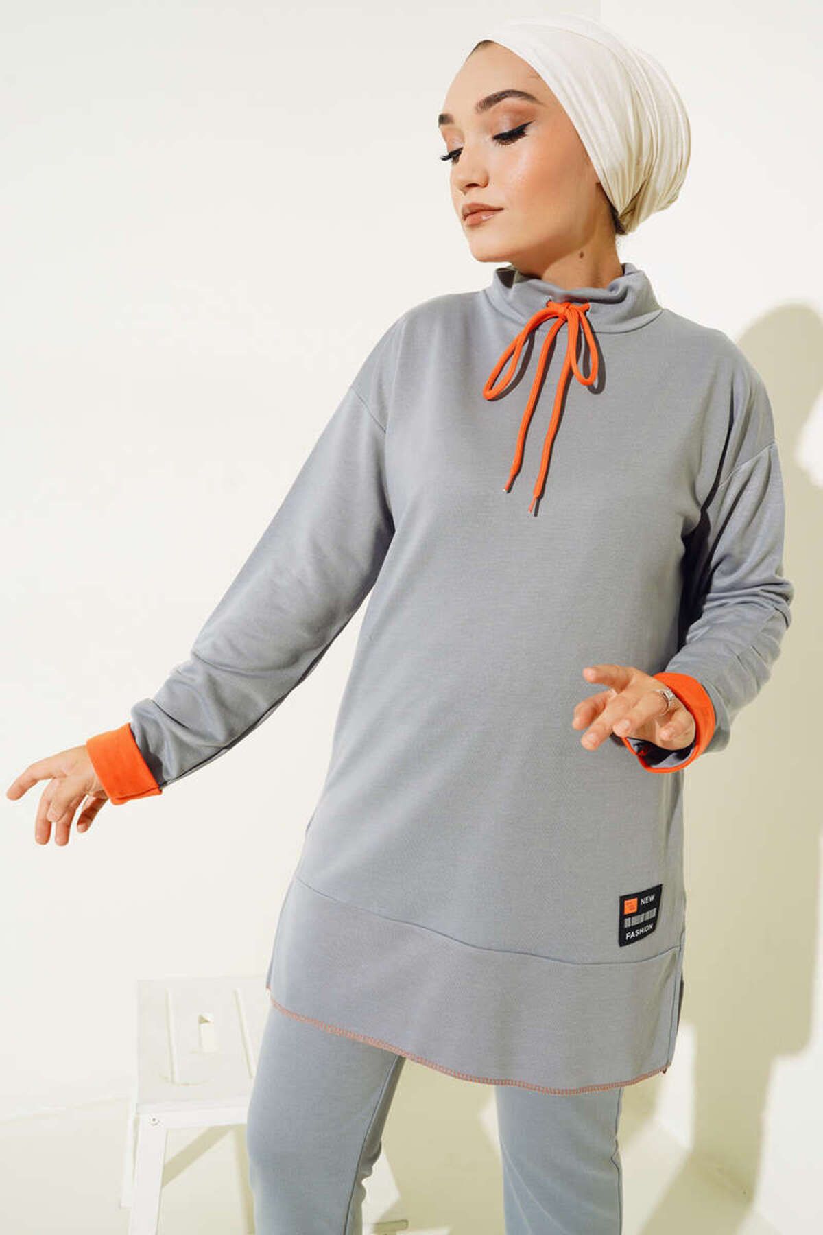 VOLT CLOTHİNG-Women's Barcode Emblem Double Suit 2