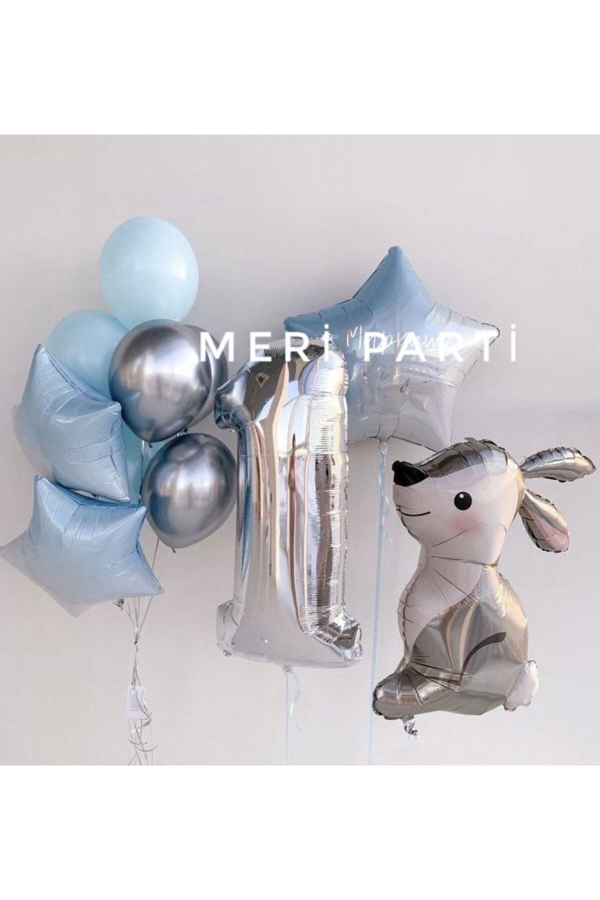 Birthday balloons for 1 year hotsell old boy