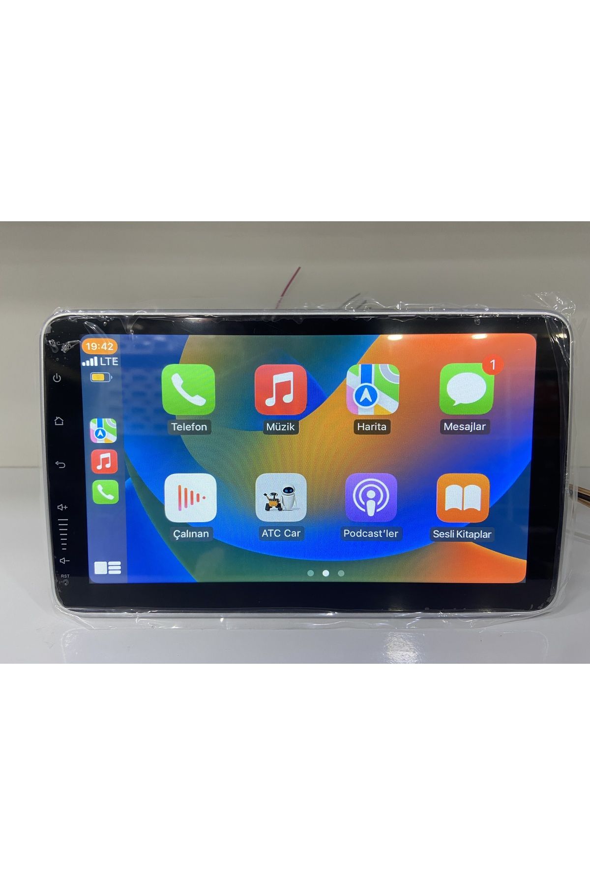 KINGVIN-KINGWIN SINGLE DIN 360 PLAY SCREEN ANDROID Compatible 2+32 CARPLAY CAMERA 3