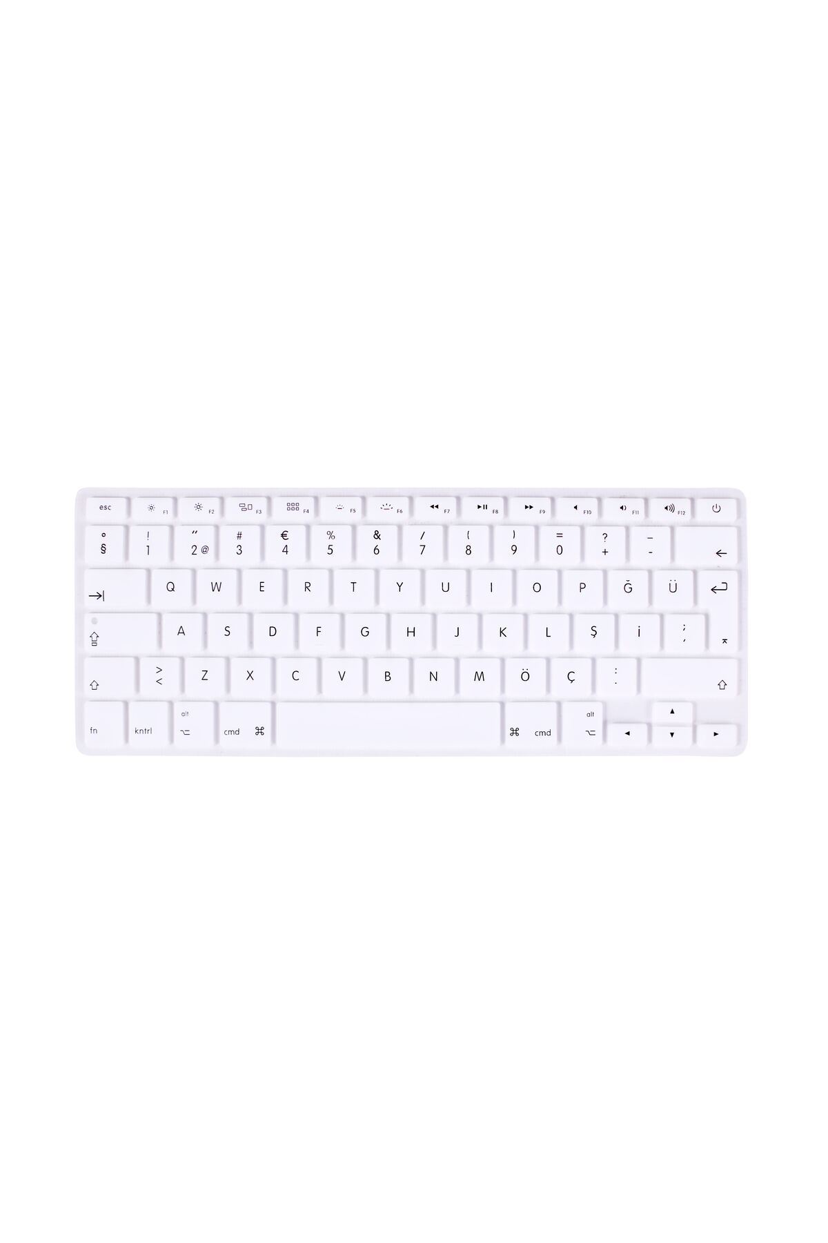 Macbook Pro 13.3 A1278 Silikon Klavye Koruyucu Türkçe