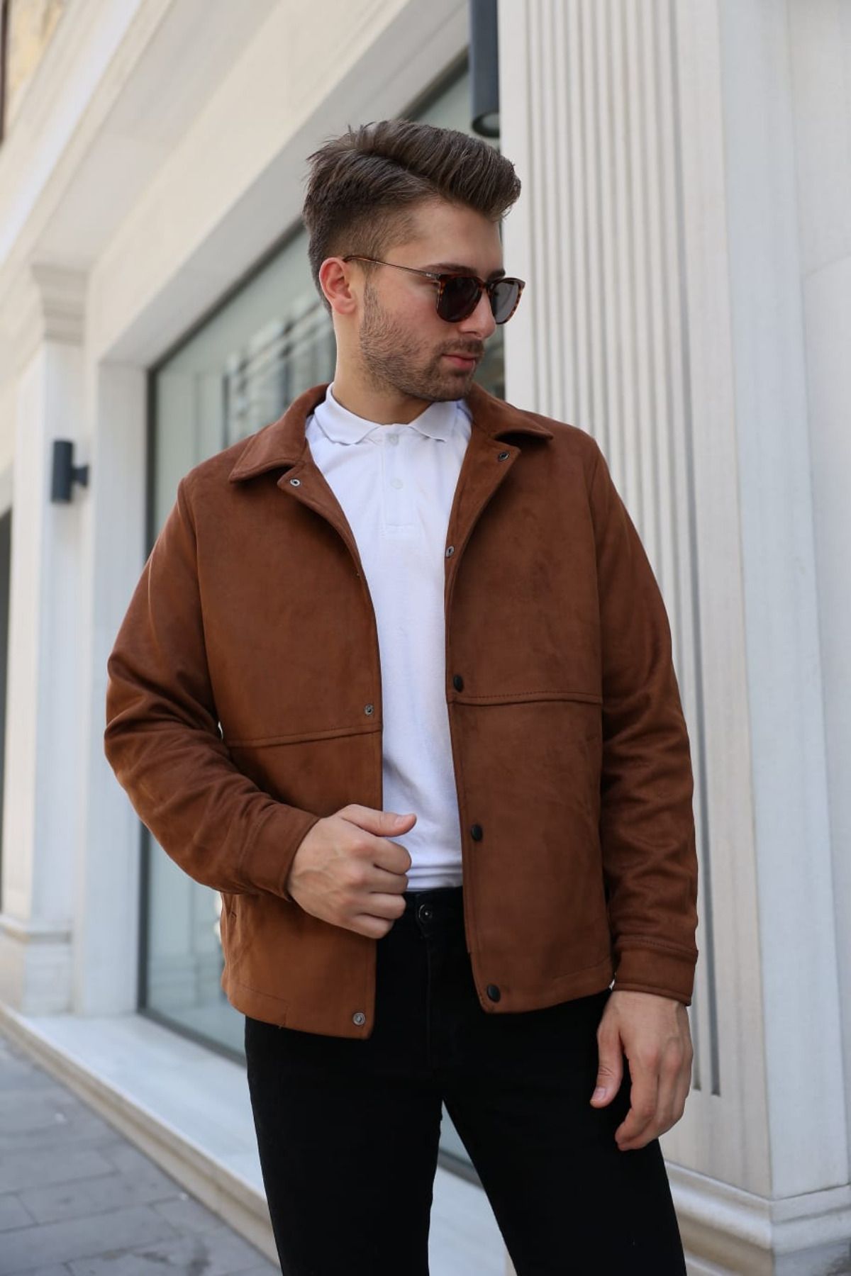 Fitted spring sale jacket