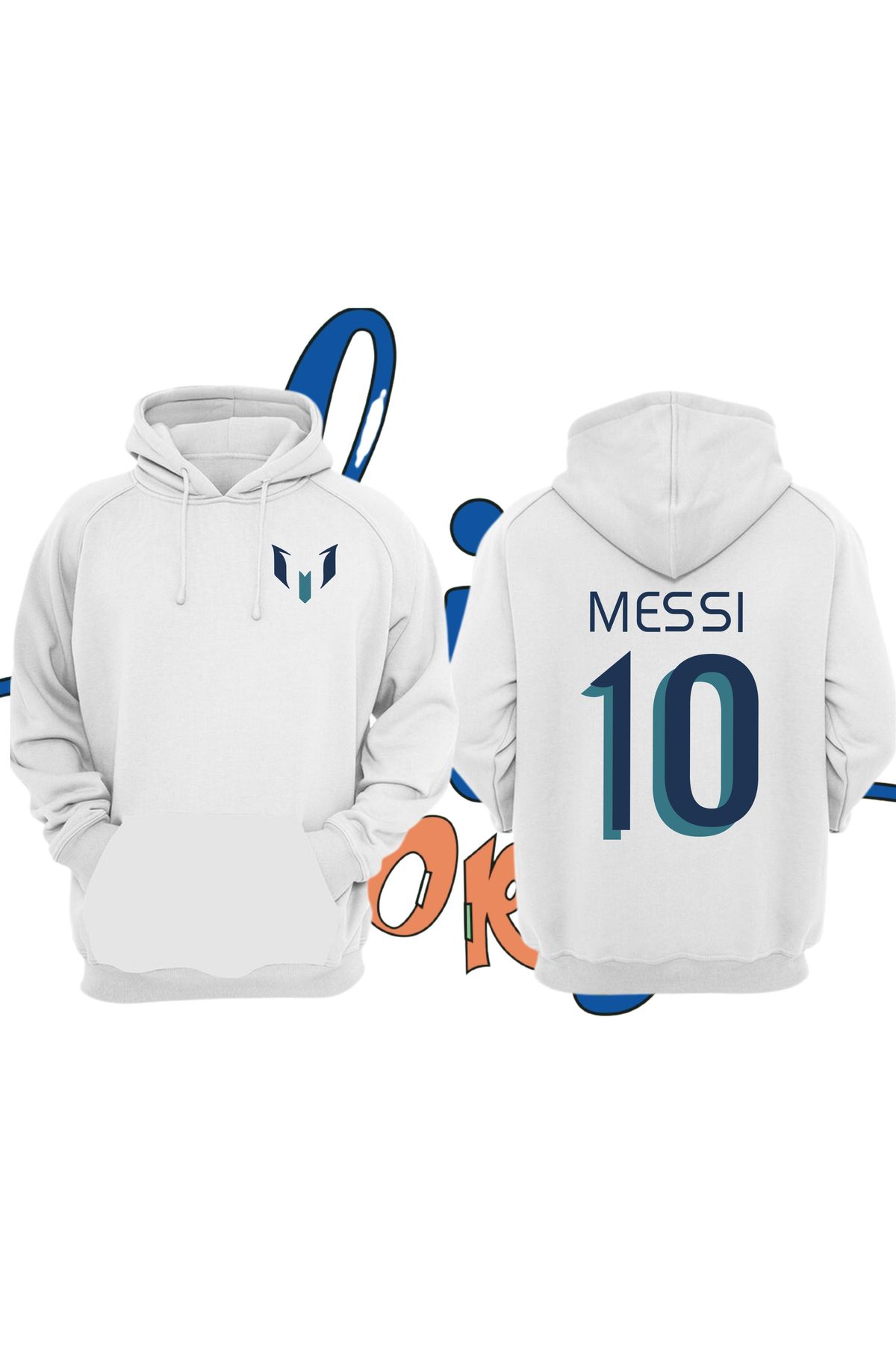 Biy Store Lionel Messi number 10 jersey football printed unisex