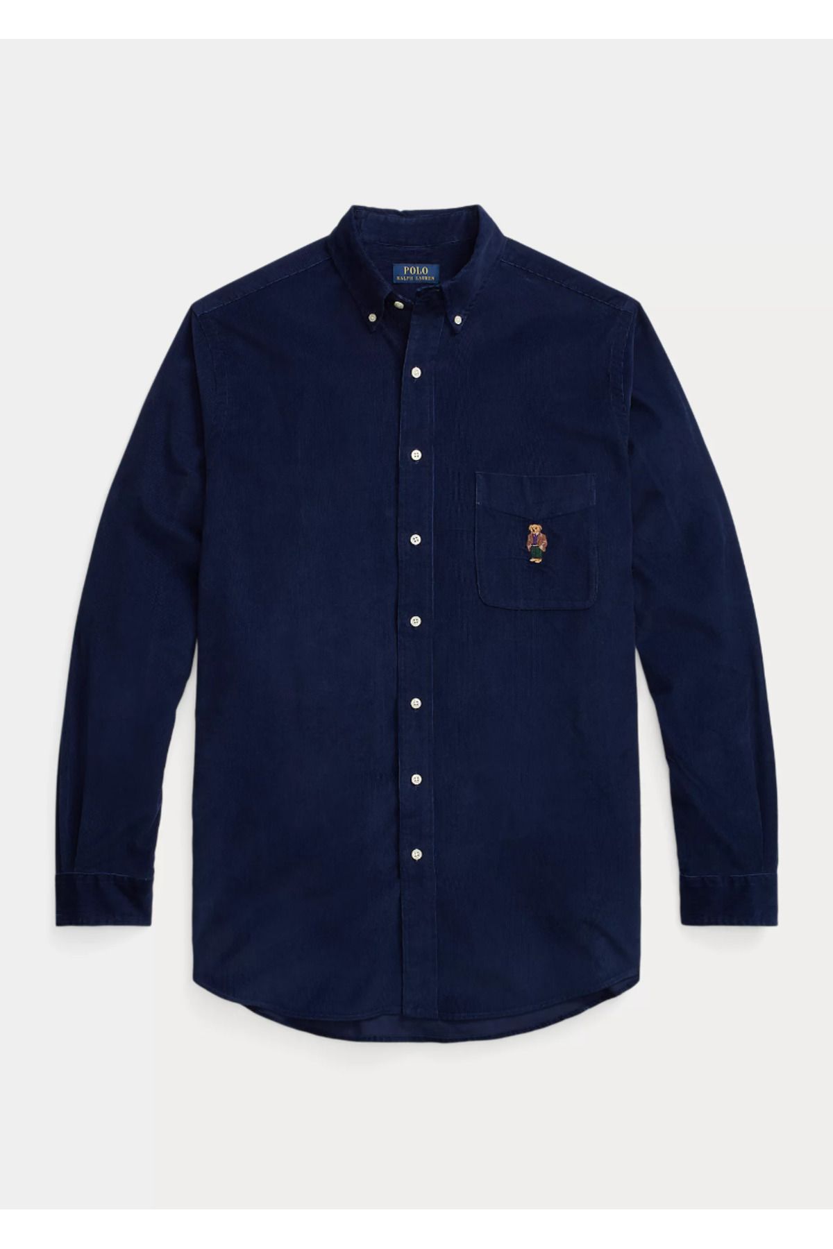 Polo bear corduroy deals shirt