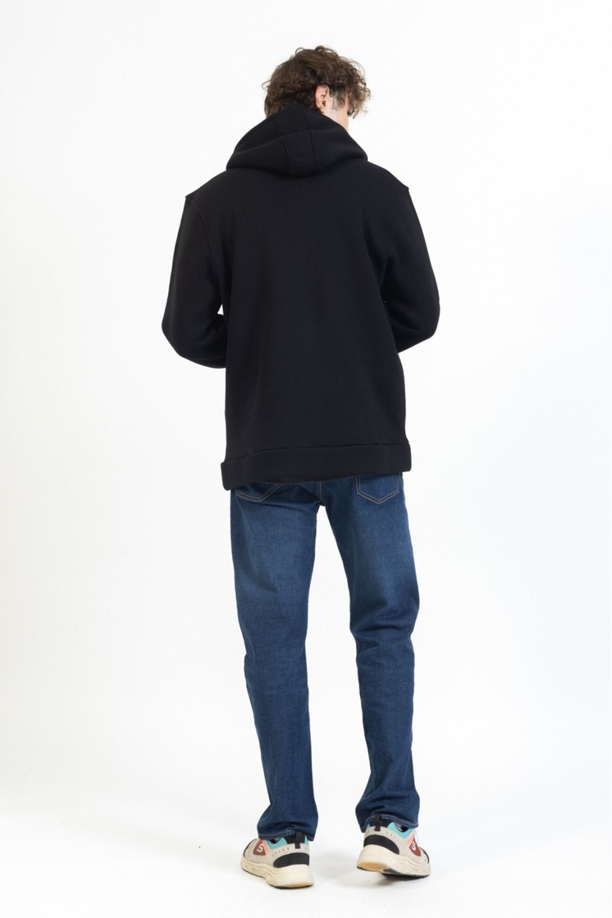 SuFd E Ticaret-3 thread Thick Full Zipper SweatCoat with Rasterized Inside 6