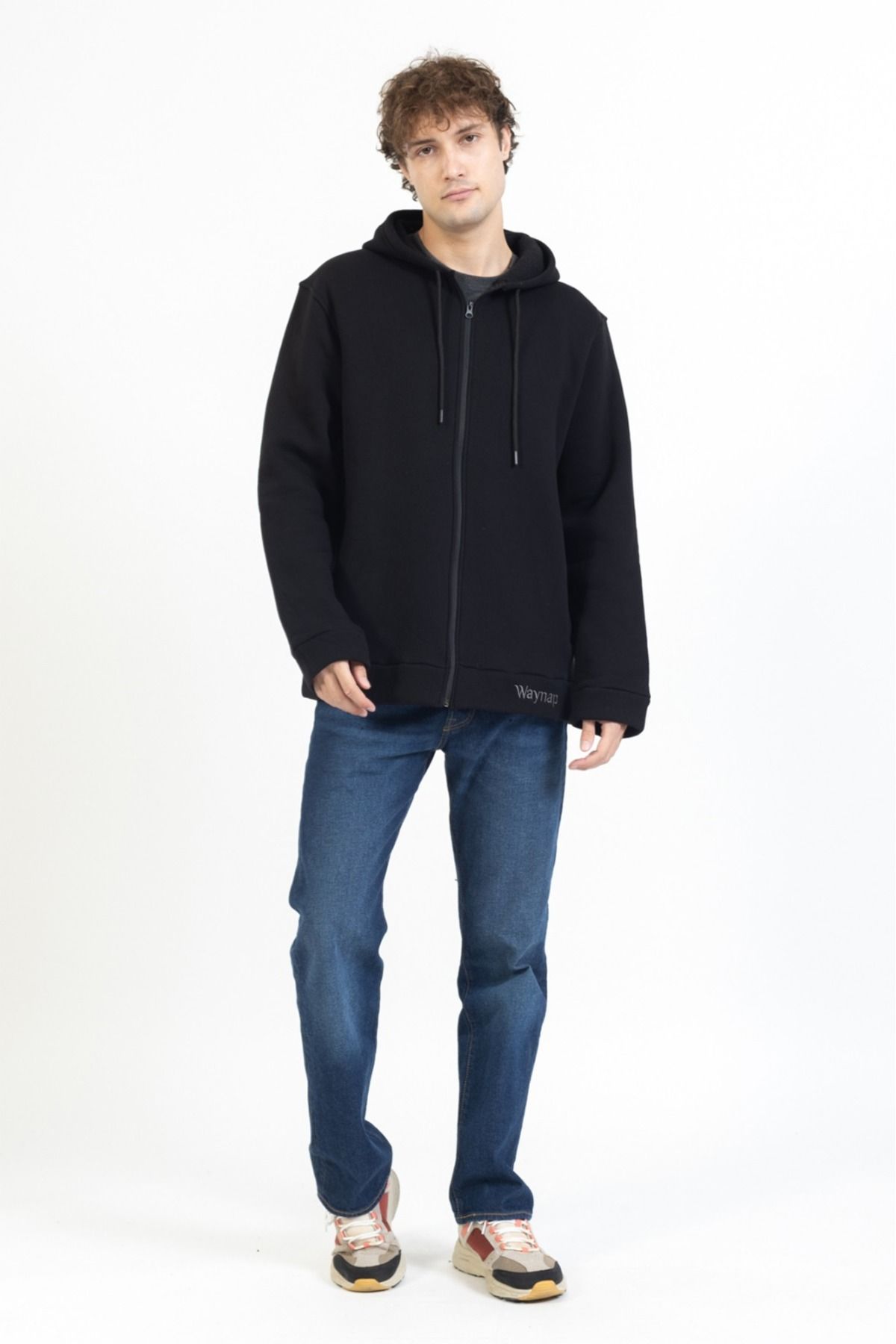 SuFd E Ticaret-3 thread Thick Full Zipper SweatCoat with Rasterized Inside 7