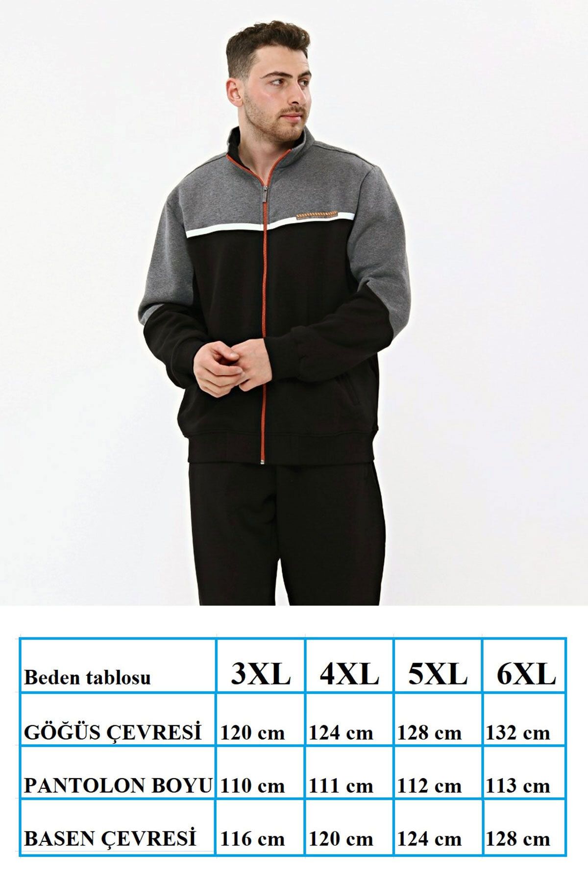 Track top suit size