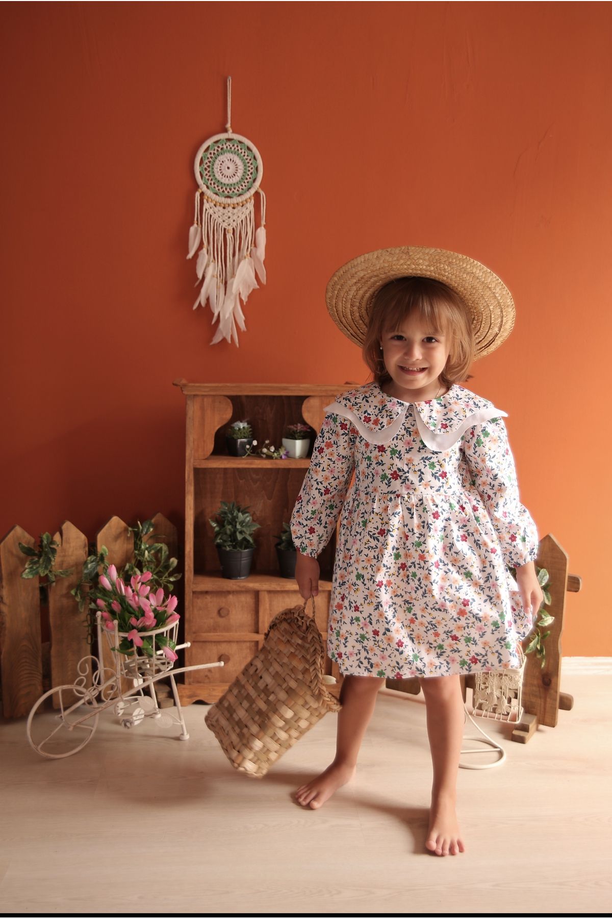 Melly Melly Jasmine Poplin Elbise ( 1 Beden Büyük Alınması Tavsiye Edilir)